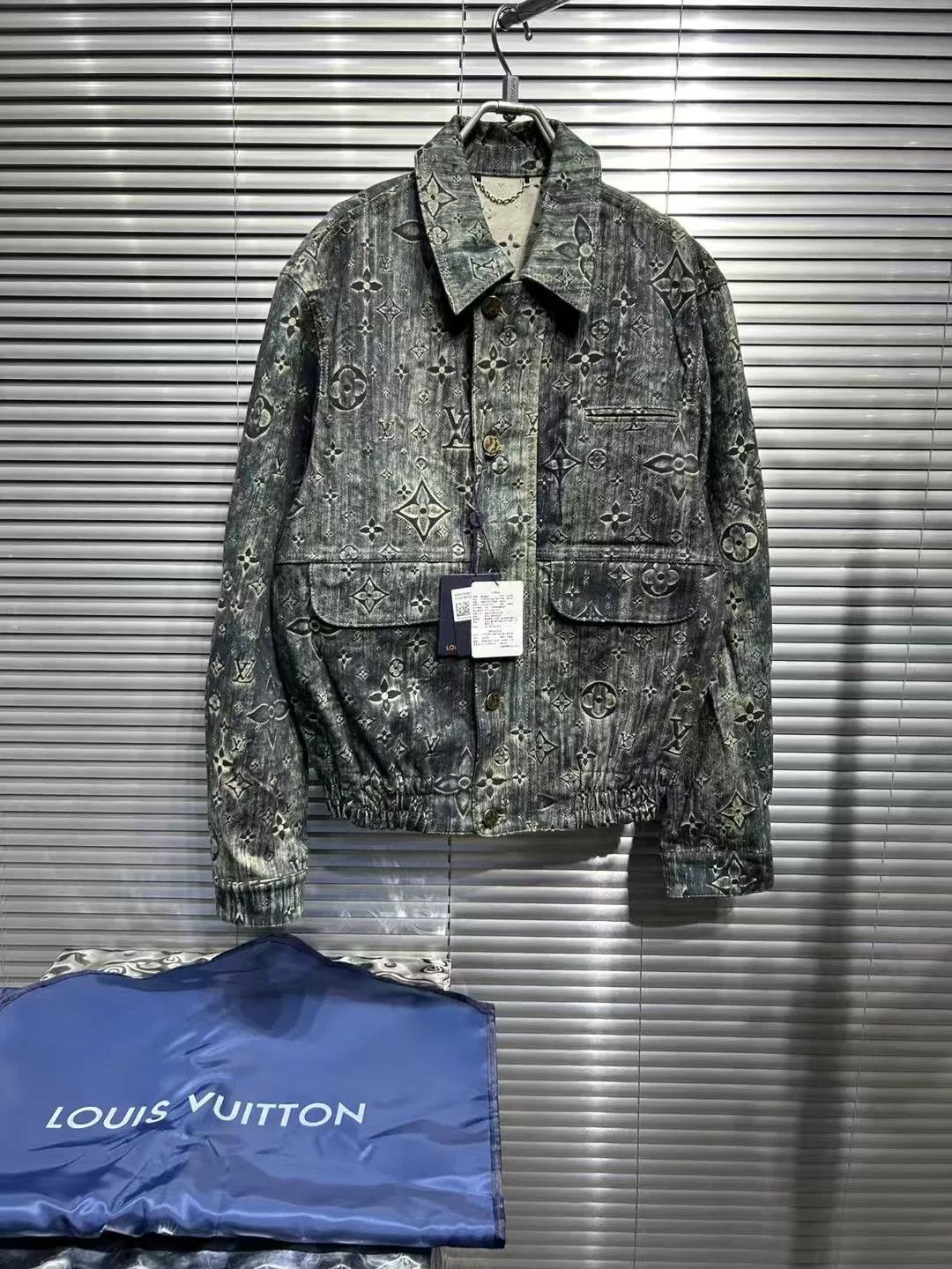 Louis Vuitton Louis Vuitton Monogram Denim Jacket 48 Size US M / EU 48-50 / 2 - 2 Thumbnail