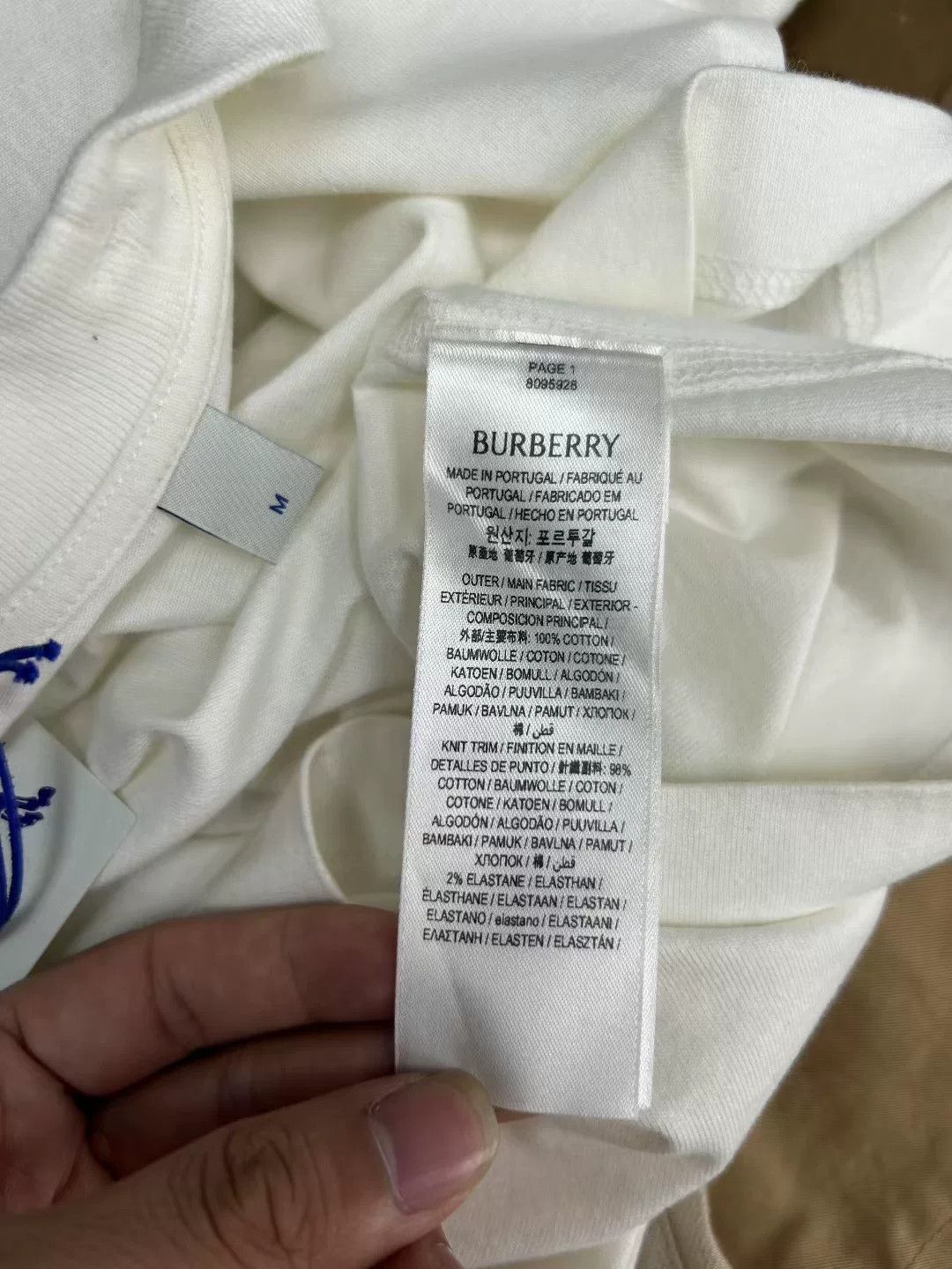 Burberry Burberry Embroidered Duck T-Shirt Size M Size US M / EU 48-50 / 2 - 5 Thumbnail