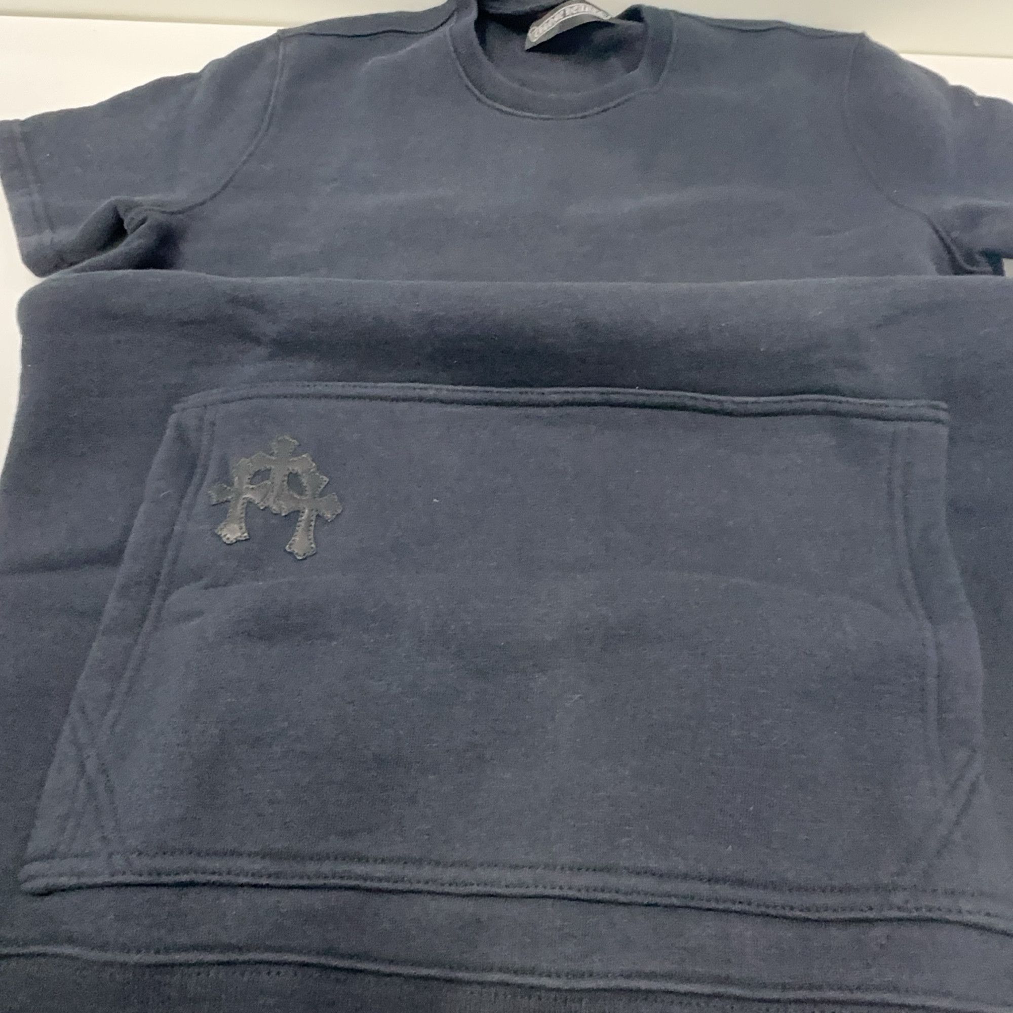 Chrome Hearts Chrome Hearts Cross Patch Short Sleeve Sweatshirt Size S Size US S / EU 44-46 / 1 - 8 Thumbnail