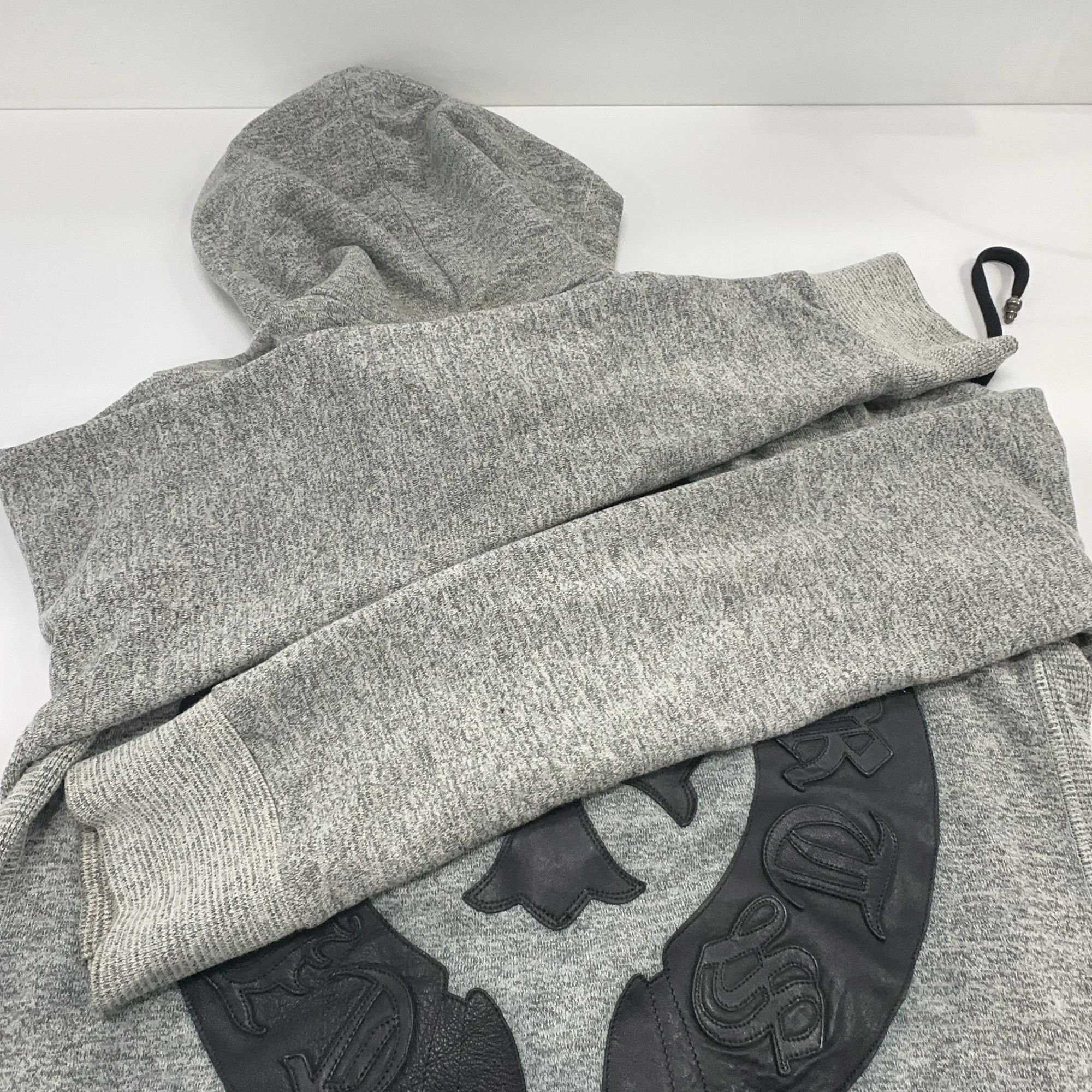 Chrome Hearts Chrome Hearts Horseshoe Leather Patch Hoodie Size M Size US M / EU 48-50 / 2 - 13 Thumbnail