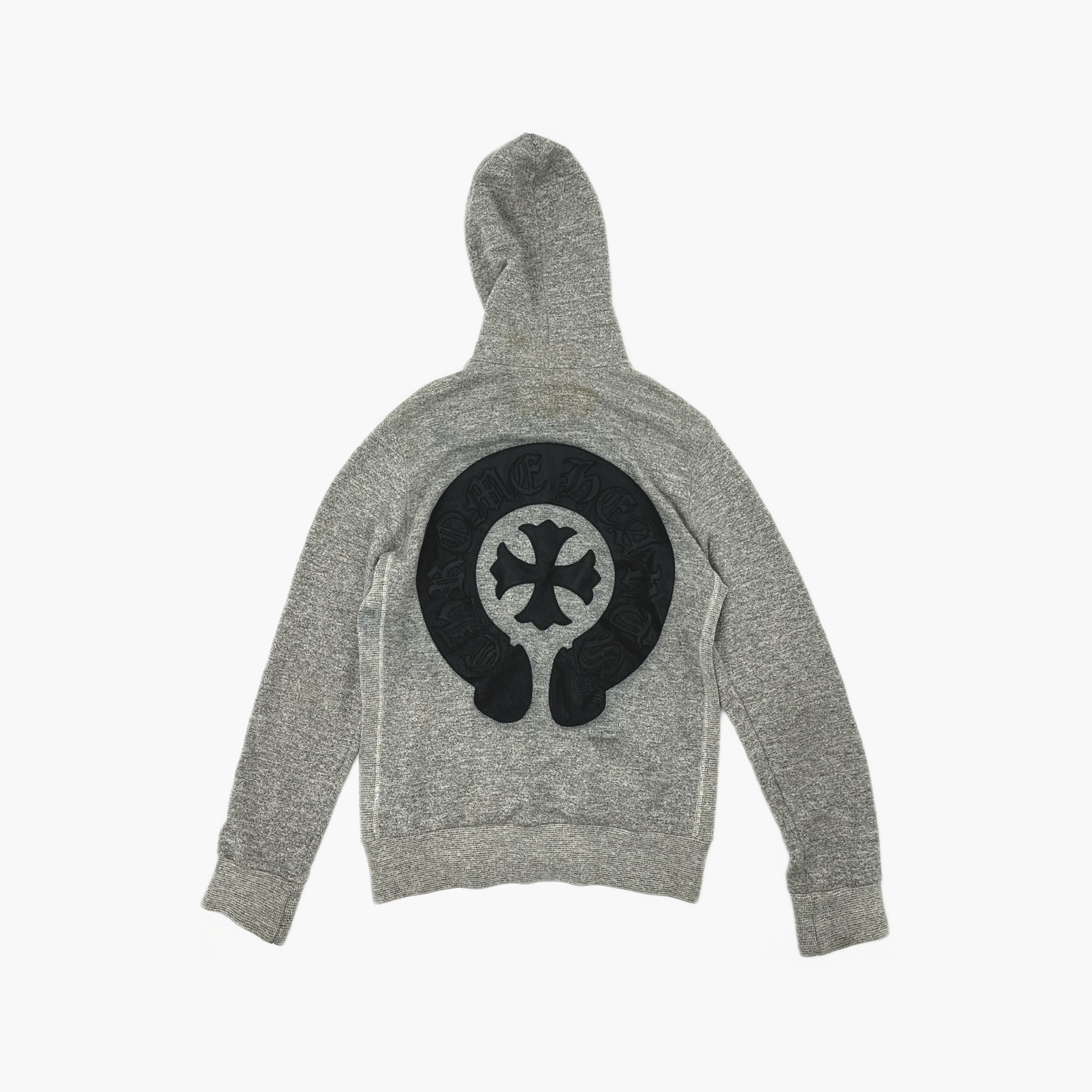 Chrome Hearts Chrome Hearts Horseshoe Leather Patch Hoodie Size M Size US M / EU 48-50 / 2 - 2 Thumbnail