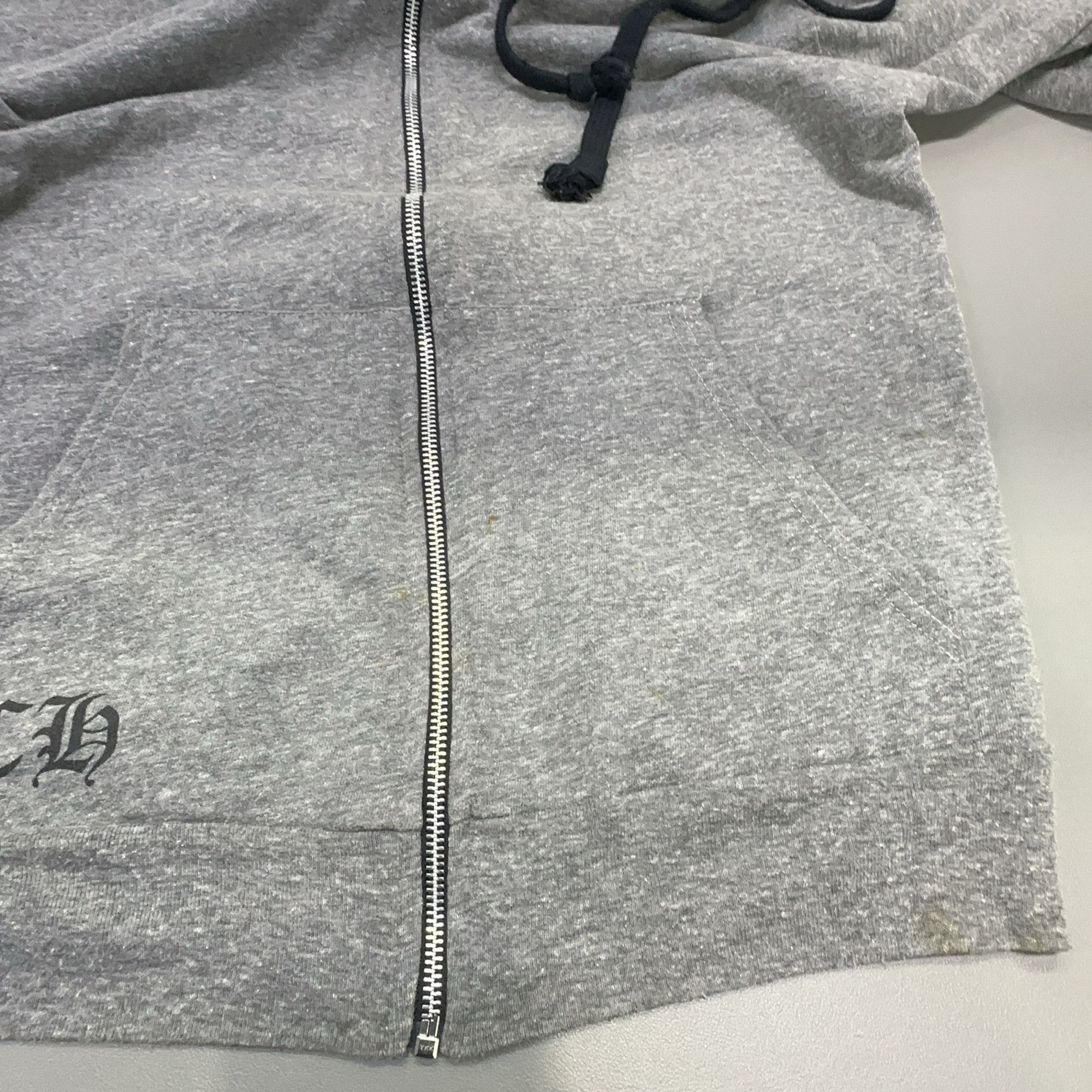 Chrome Hearts Chrome Hearts Script Logo Zip Up Hoodie Size L Size US L / EU 52-54 / 3 - 6 Thumbnail