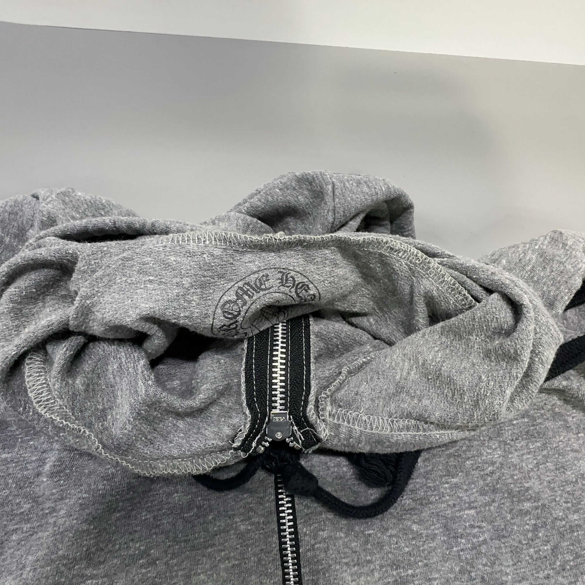 Chrome Hearts Chrome Hearts Script Logo Zip Up Hoodie Size L Size US L / EU 52-54 / 3 - 5 Thumbnail