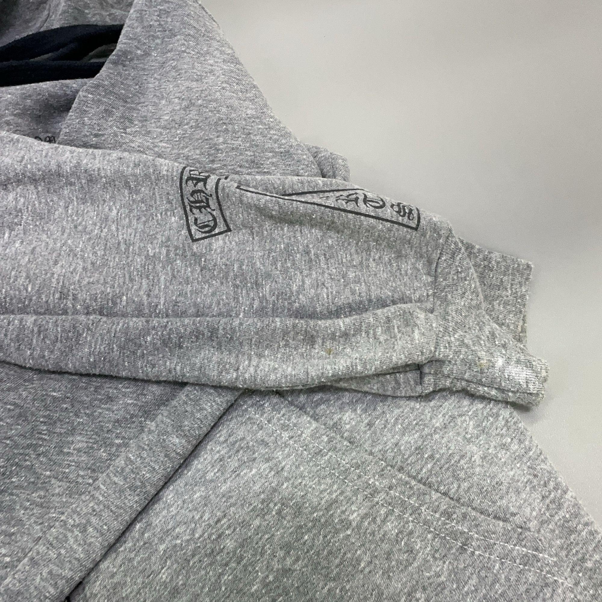 Chrome Hearts Chrome Hearts Script Logo Zip Up Hoodie Size L Size US L / EU 52-54 / 3 - 10 Thumbnail