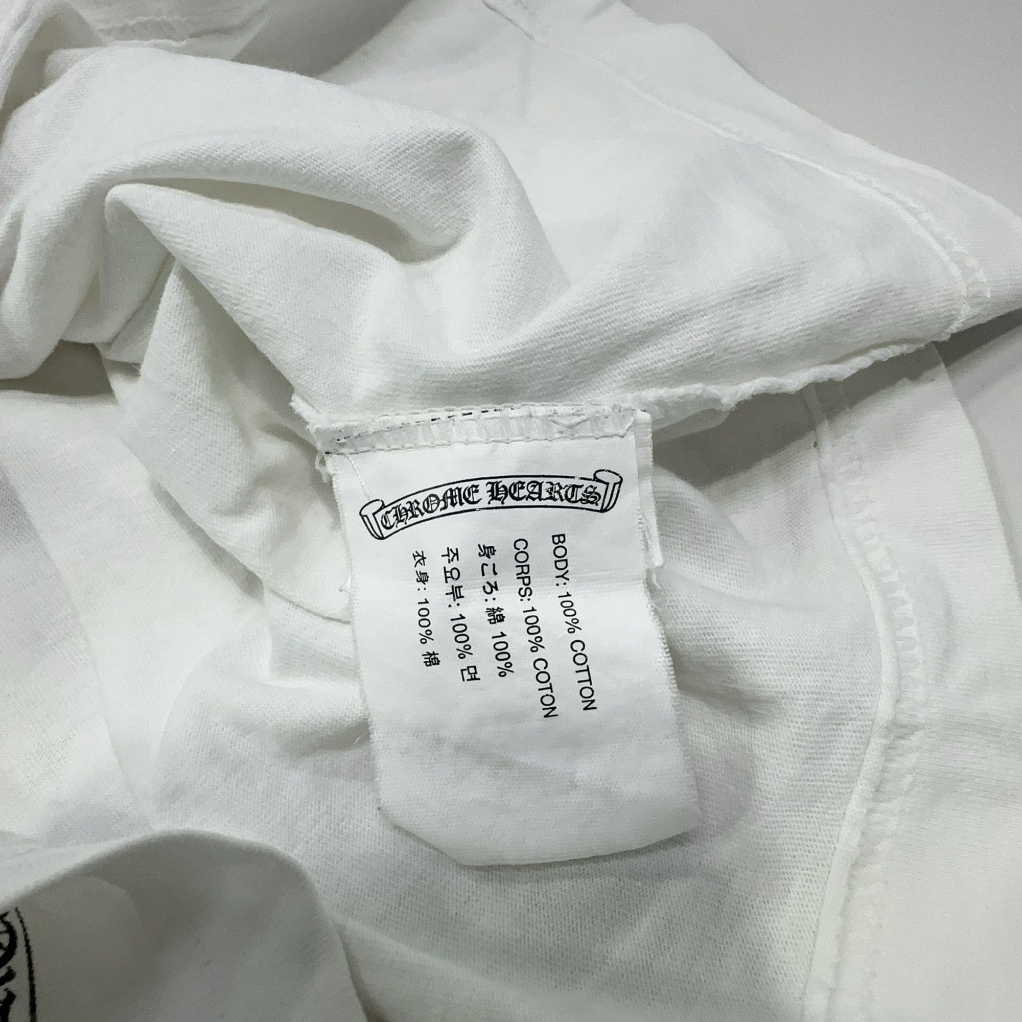 Chrome Hearts Chrome Hearts Hollywood Script Pocket T-Shirt Size L Size US L / EU 52-54 / 3 - 5 Thumbnail
