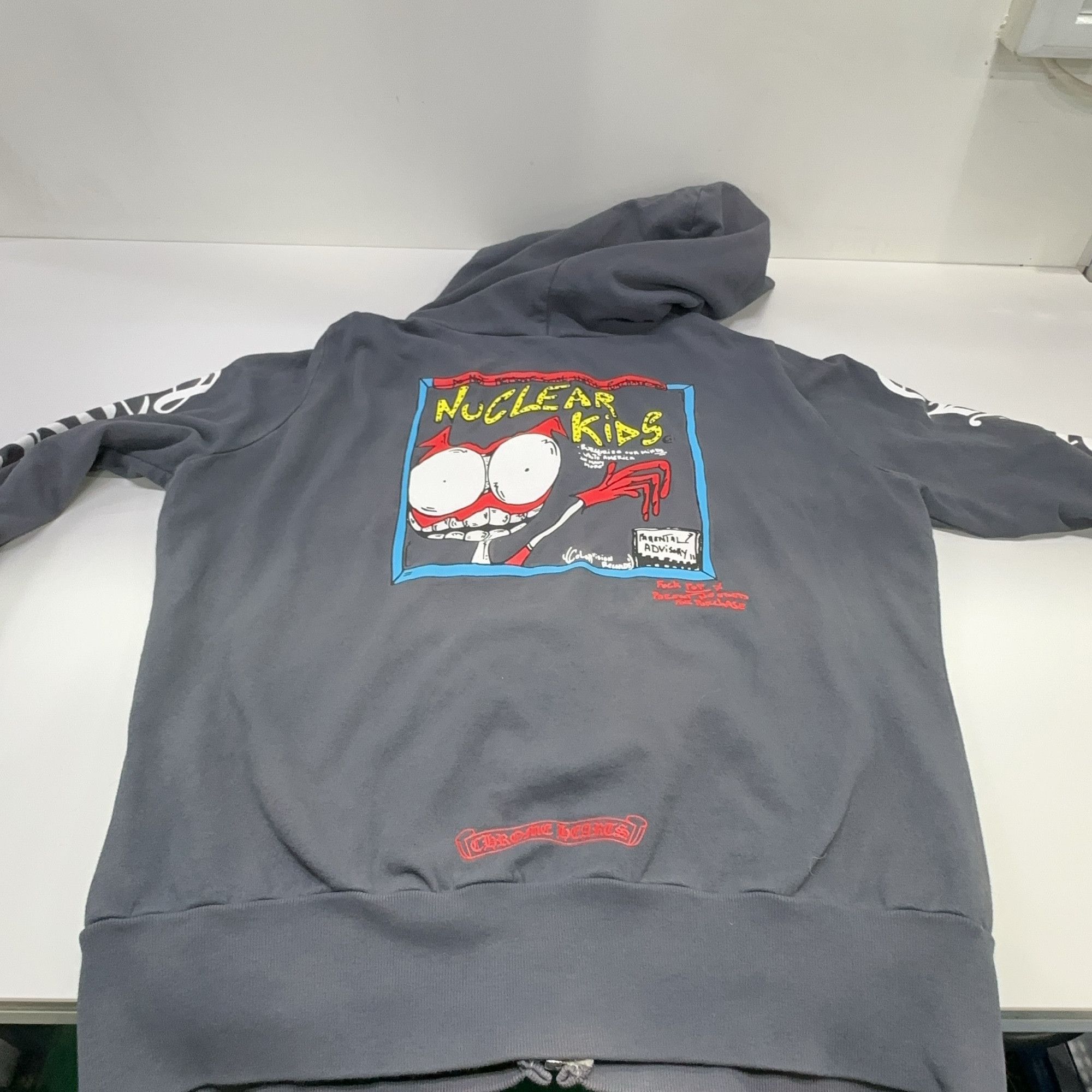 Chrome Hearts Chrome Hearts Nuclear Kids Graphic Zip Hoodie XS Size US XS / EU 42 / 0 - 13 Thumbnail