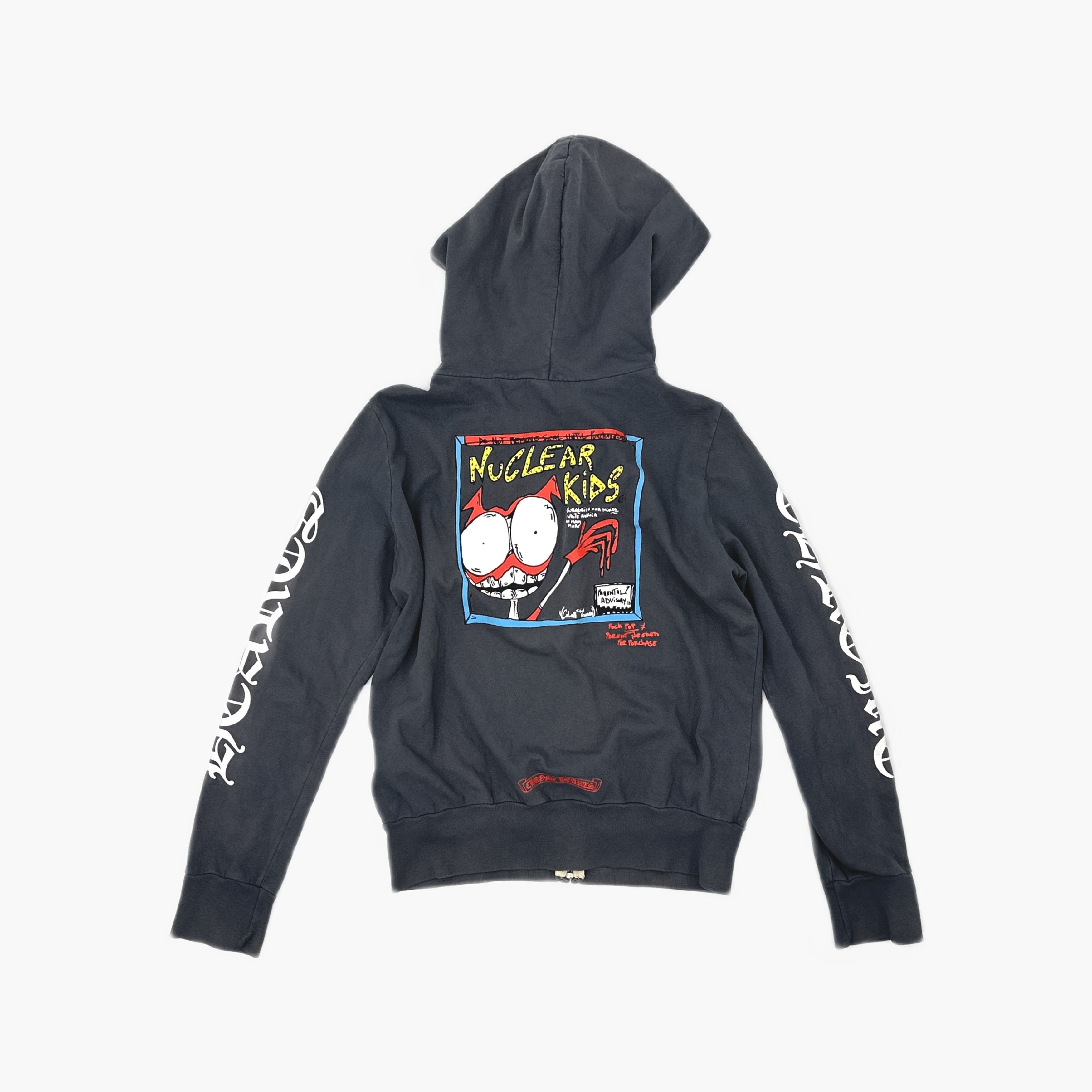 Chrome Hearts Chrome Hearts Nuclear Kids Graphic Zip Hoodie XS Size US XS / EU 42 / 0 - 2 Thumbnail