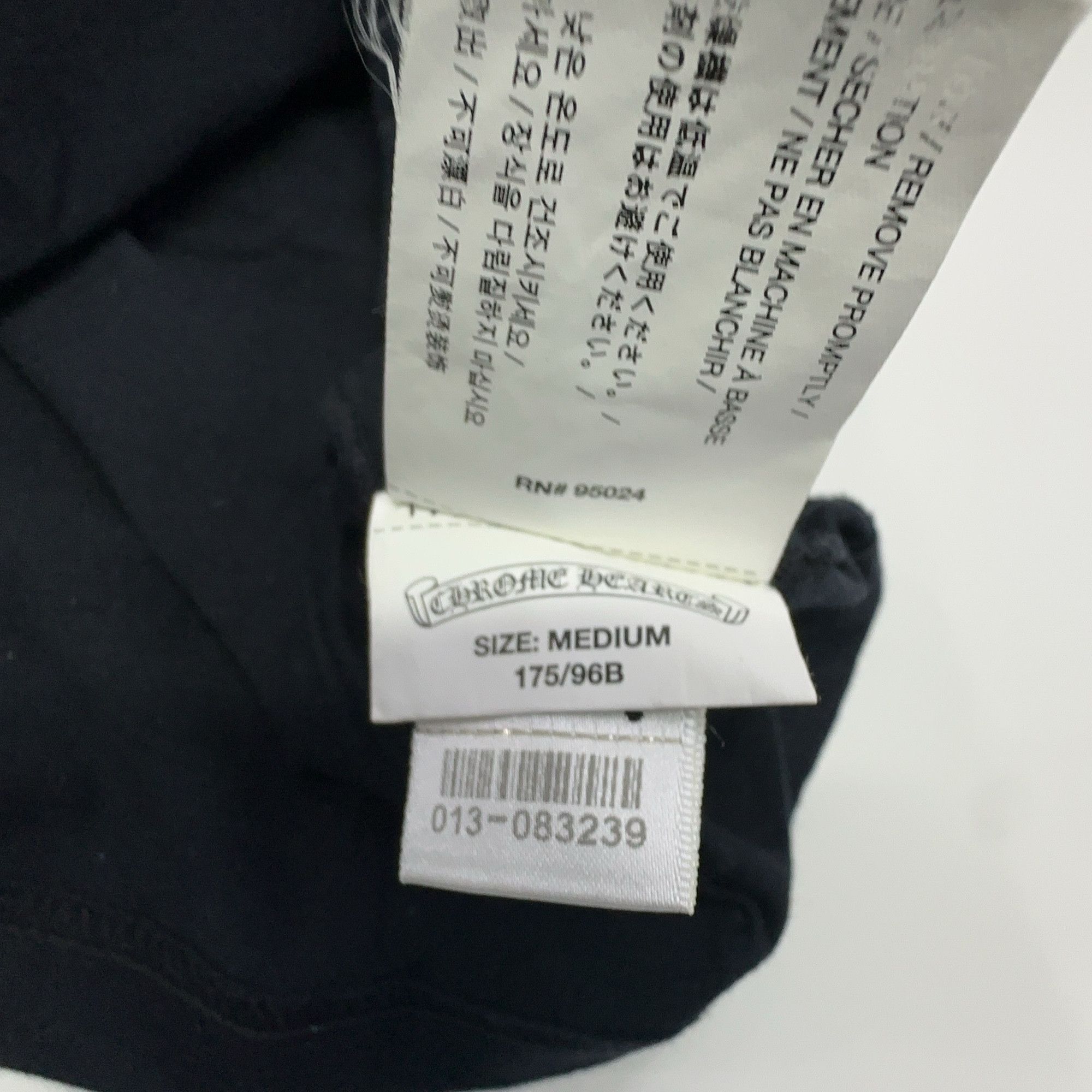 Chrome Hearts Chrome Hearts Star Graphic Pocket T-Shirt Size M Size US M / EU 48-50 / 2 - 4 Thumbnail