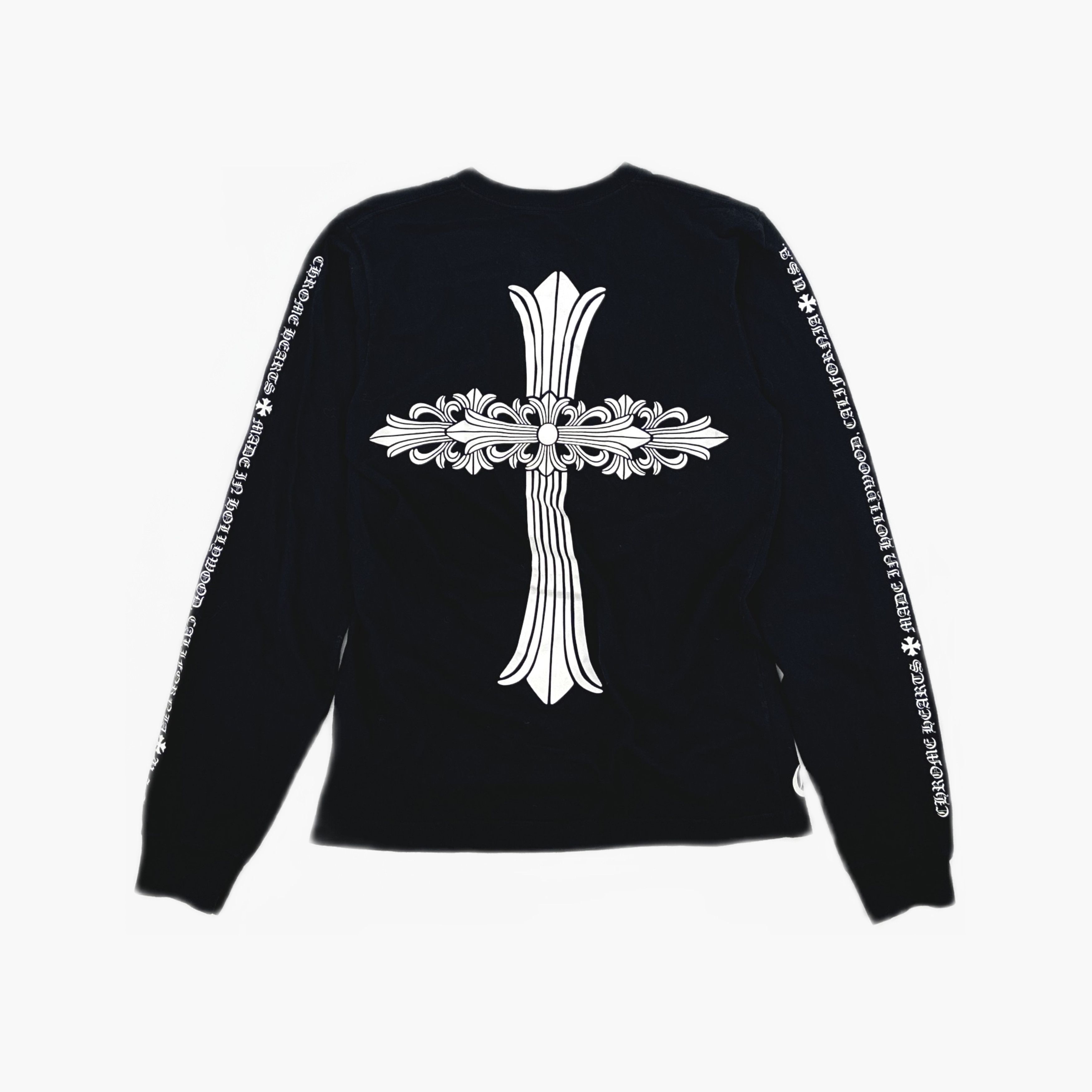 Chrome Hearts Chrome Hearts Floral Cross Print Long Sleeve T-Shirt S Size US S / EU 44-46 / 1 - 2 Thumbnail