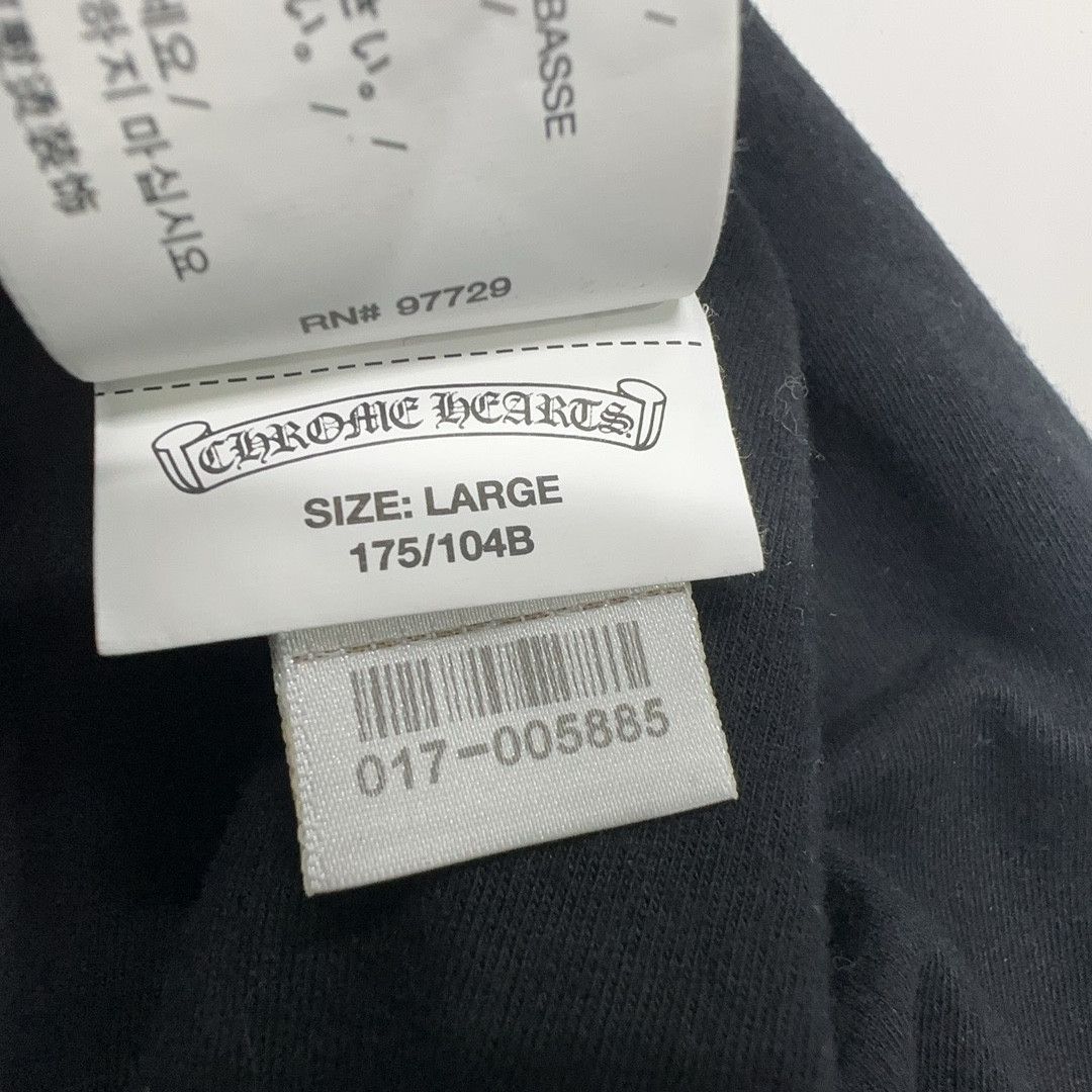 Chrome Hearts Chrome Hearts FOTI Graphic Striped Long Sleeve T-Shirt L Size US L / EU 52-54 / 3 - 4 Thumbnail