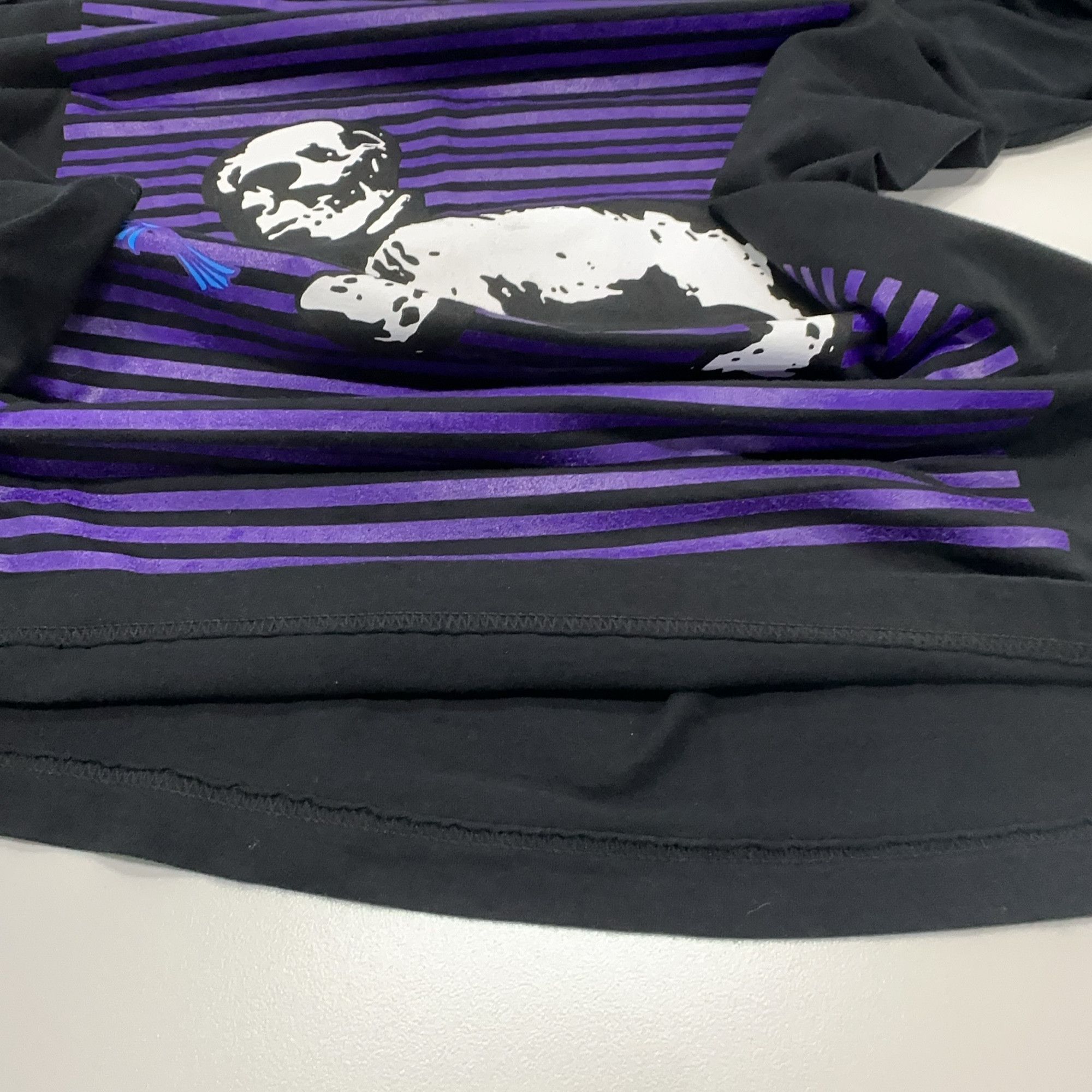 Chrome Hearts Chrome Hearts FOTI Graphic Striped Long Sleeve T-Shirt L Size US L / EU 52-54 / 3 - 6 Thumbnail