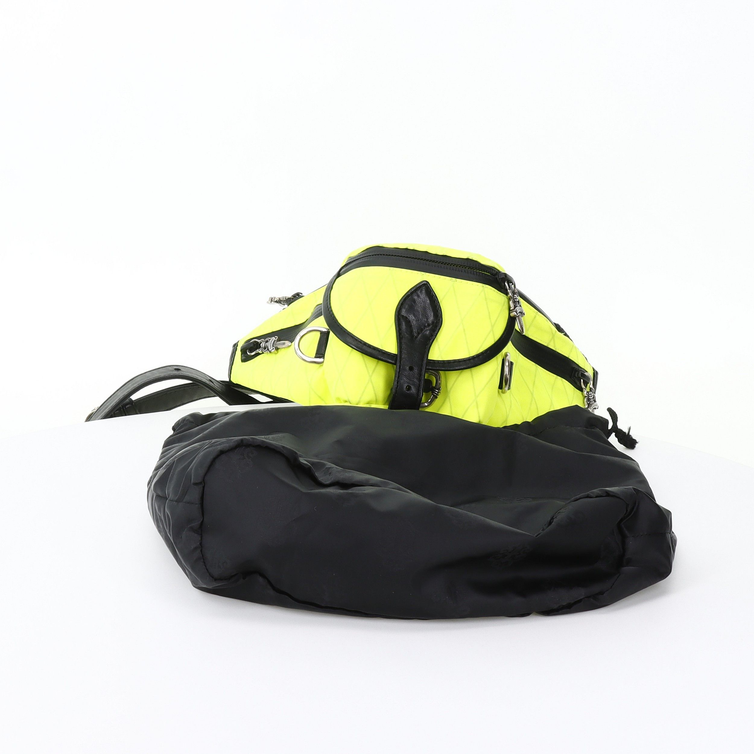 Chrome Hearts Chrome Hearts Neon Green Canvas Belt Bag ONE SIZE Size ONE SIZE - 7 Thumbnail