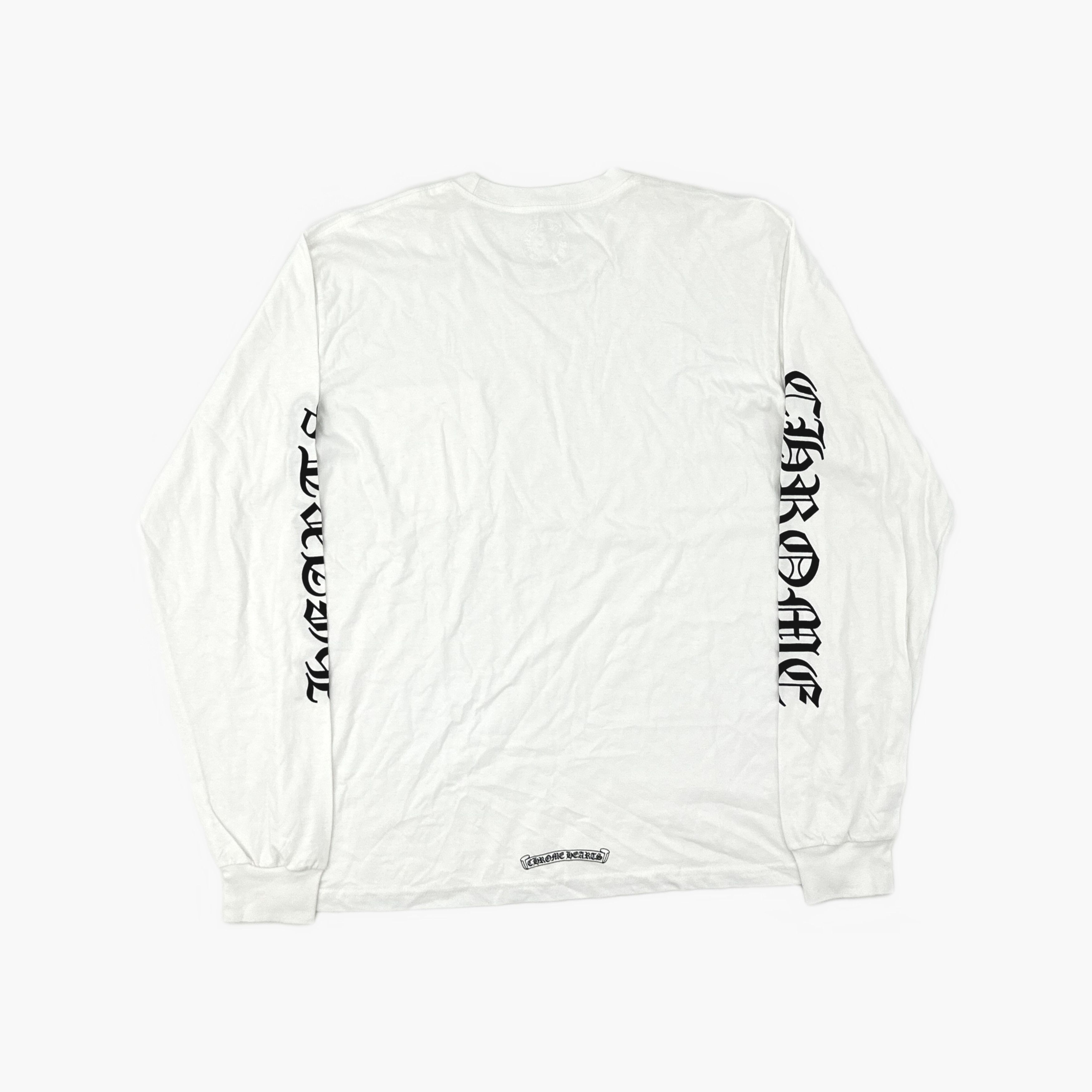Chrome Hearts Chrome Hearts Script Long Sleeve T-Shirt XL Size US XL / EU 56 / 4 - 2 Thumbnail