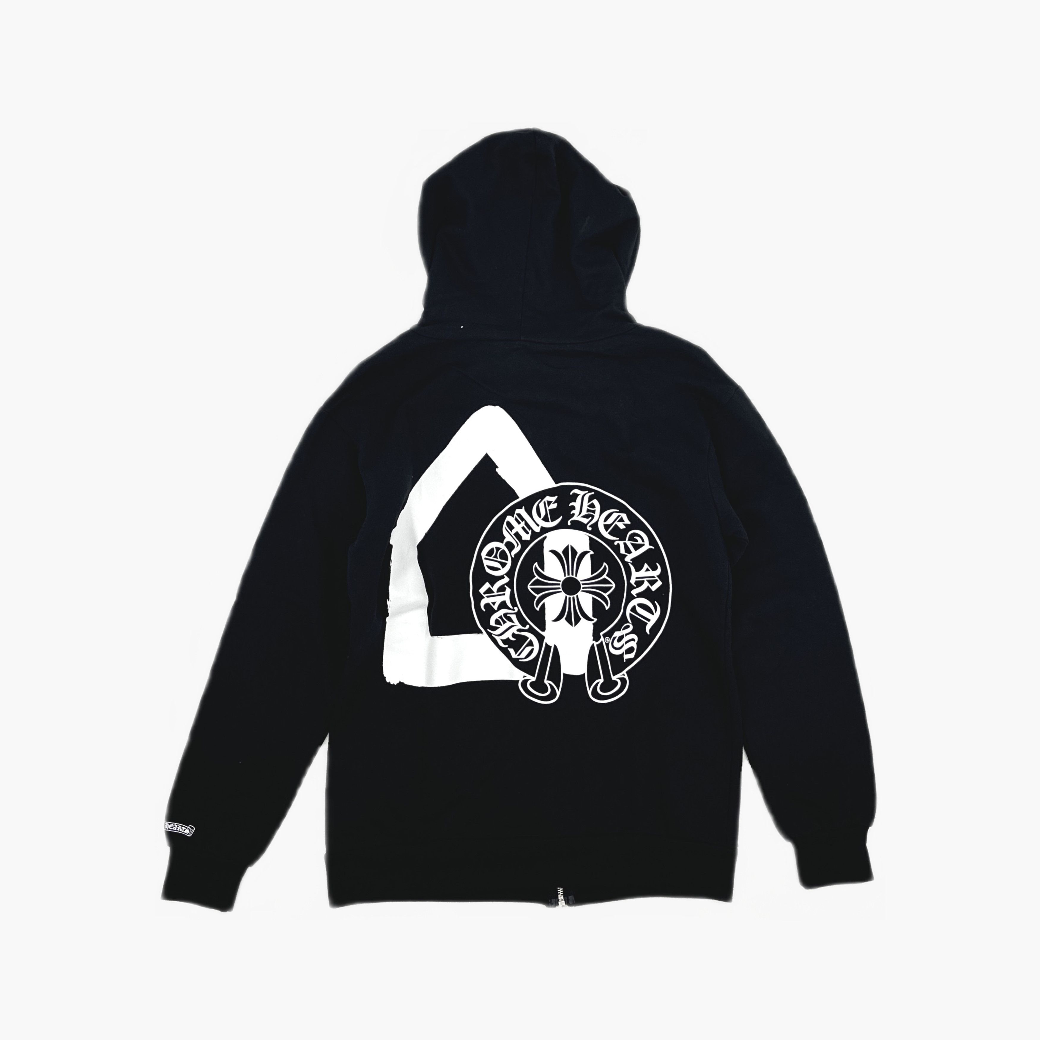 Chrome Hearts Chrome Hearts x DSM Logo Zip Hoodie Black L Size US L / EU 52-54 / 3 - 2 Thumbnail