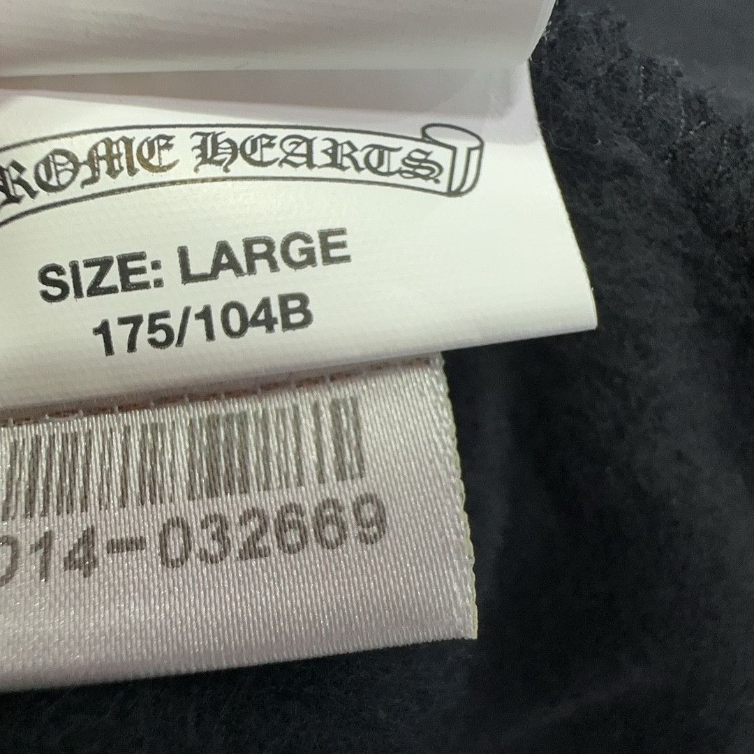 Chrome Hearts Chrome Hearts x DSM Logo Zip Hoodie Black L Size US L / EU 52-54 / 3 - 4 Thumbnail