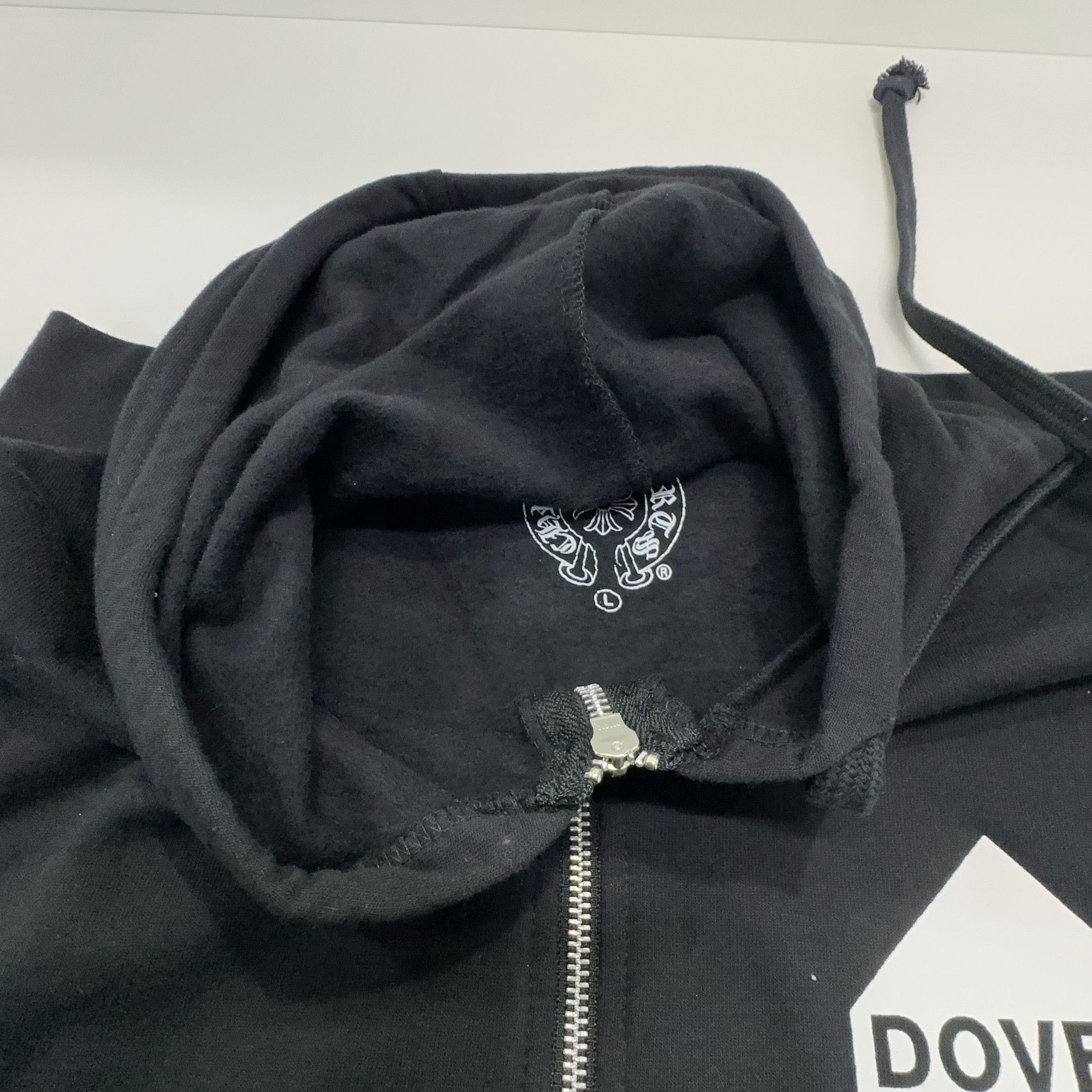 Chrome Hearts Chrome Hearts x DSM Logo Zip Hoodie Black L Size US L / EU 52-54 / 3 - 5 Thumbnail