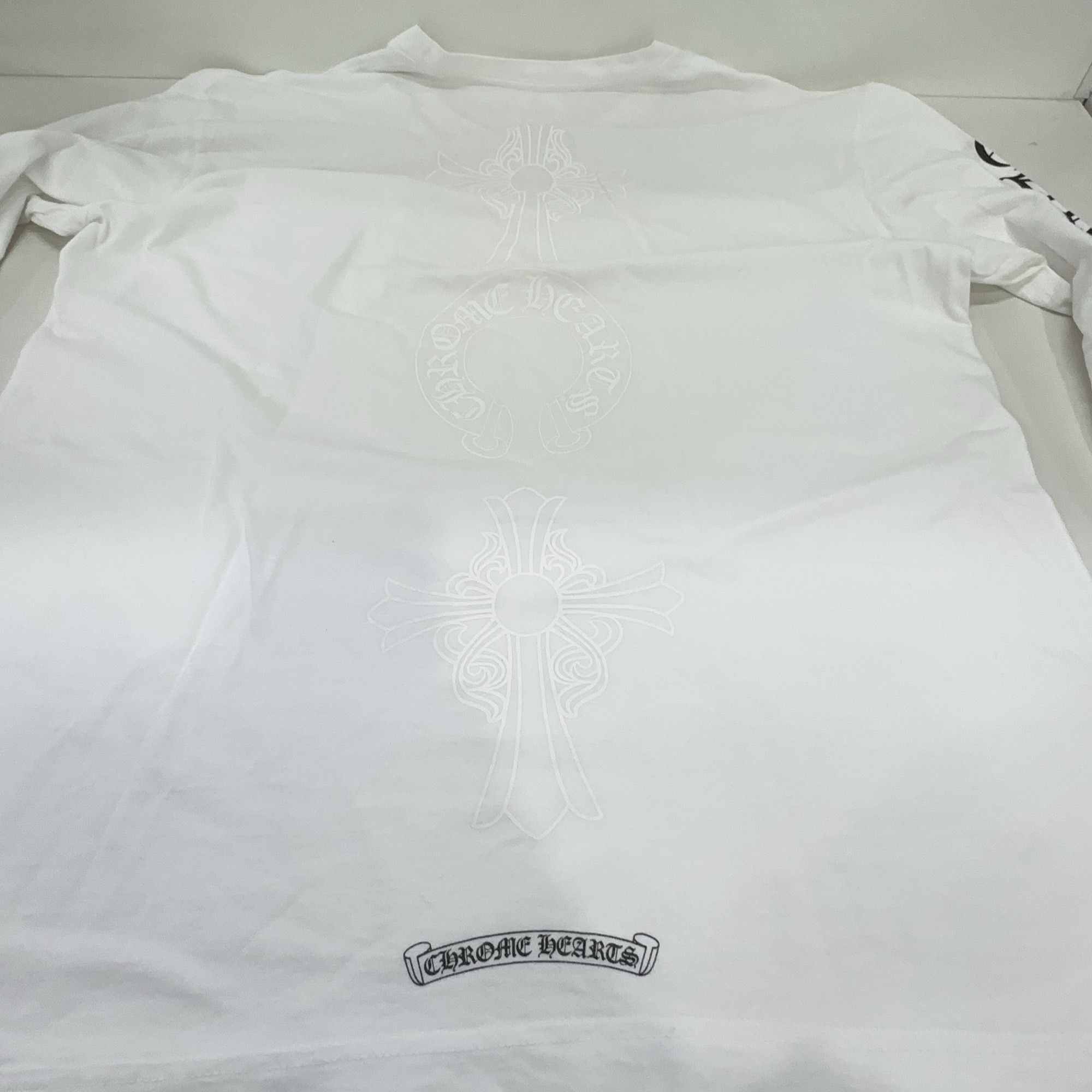 Chrome Hearts Chrome Hearts Logo Print Long Sleeve T-Shirt Size XL Size US XL / EU 56 / 4 - 11 Thumbnail