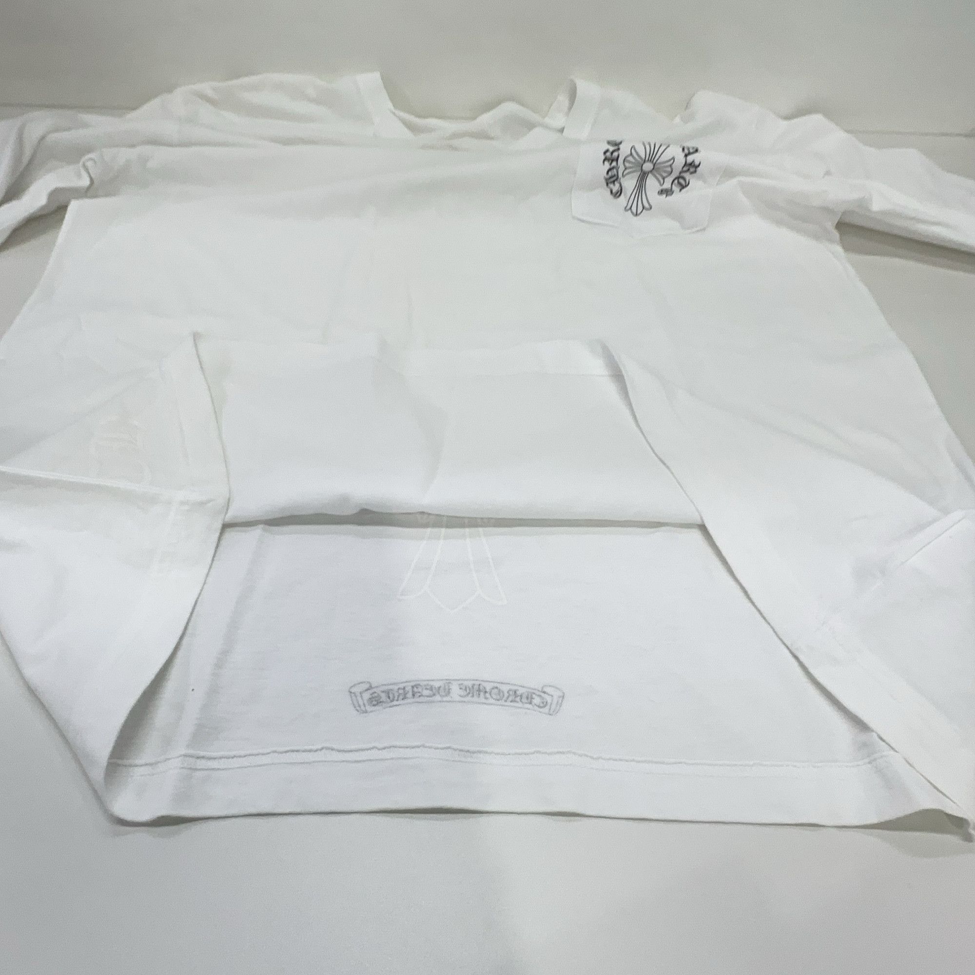 Chrome Hearts Chrome Hearts Logo Print Long Sleeve T-Shirt Size XL Size US XL / EU 56 / 4 - 9 Thumbnail