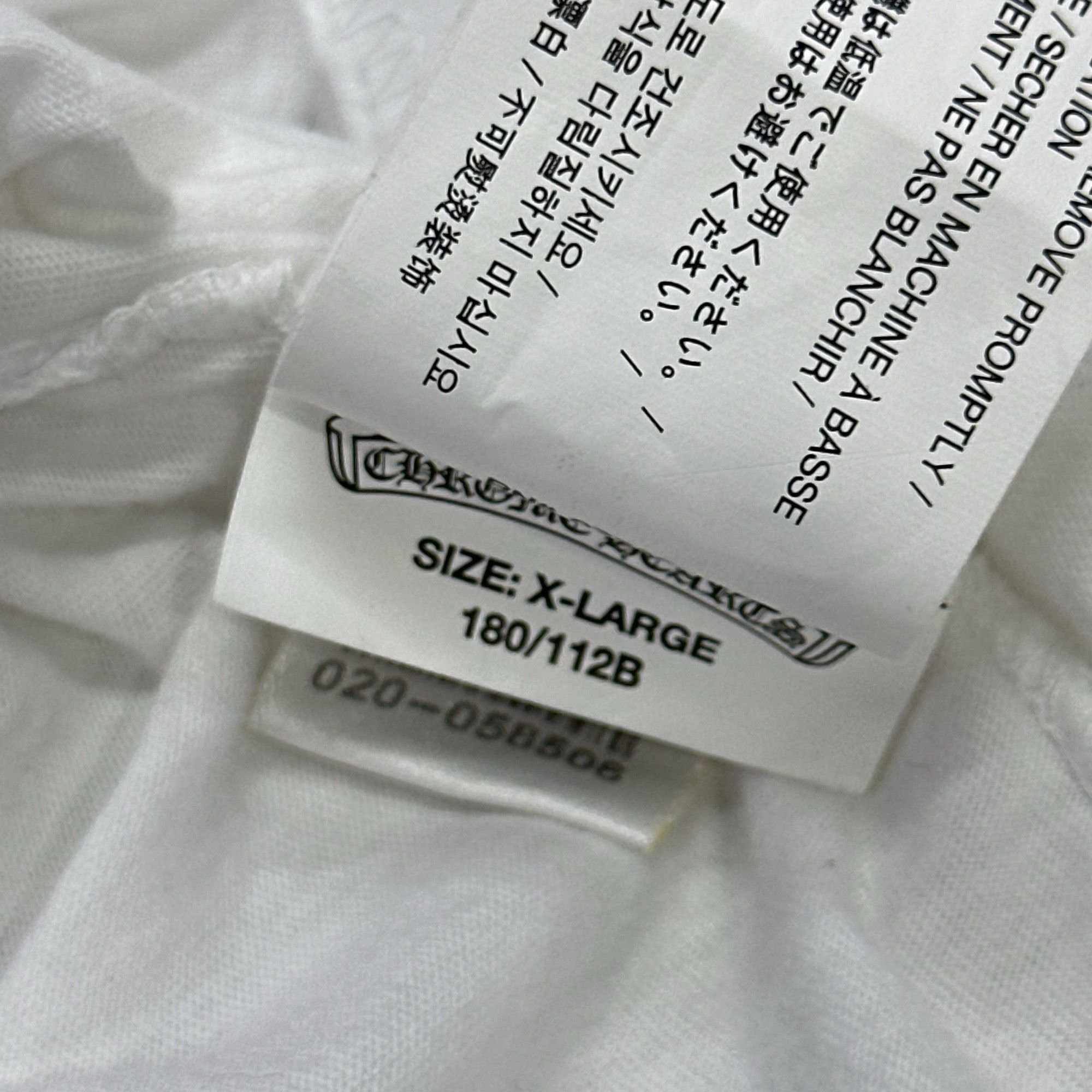 Chrome Hearts Chrome Hearts Logo Print Long Sleeve T-Shirt Size XL Size US XL / EU 56 / 4 - 5 Thumbnail