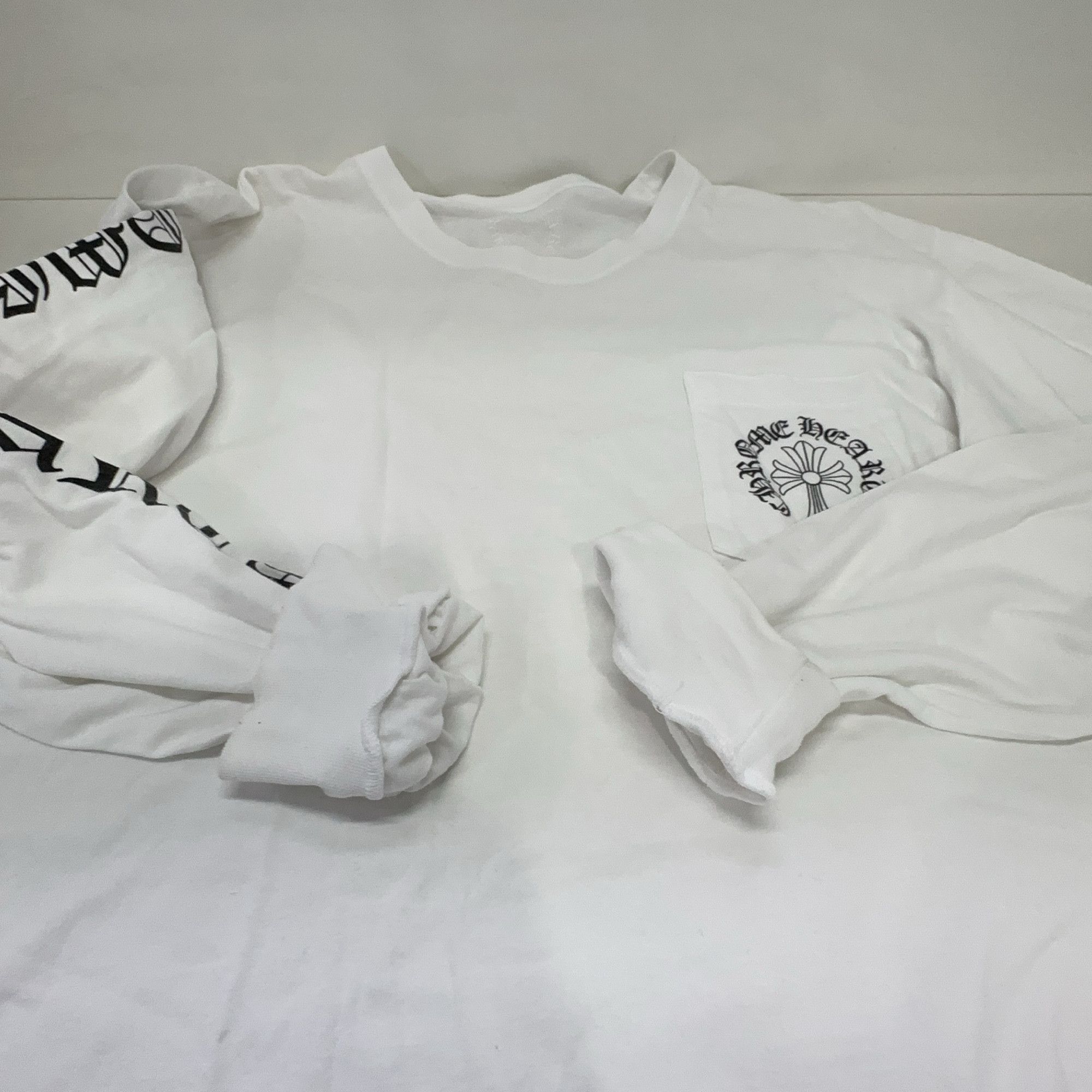Chrome Hearts Chrome Hearts Logo Print Long Sleeve T-Shirt Size XL Size US XL / EU 56 / 4 - 10 Thumbnail