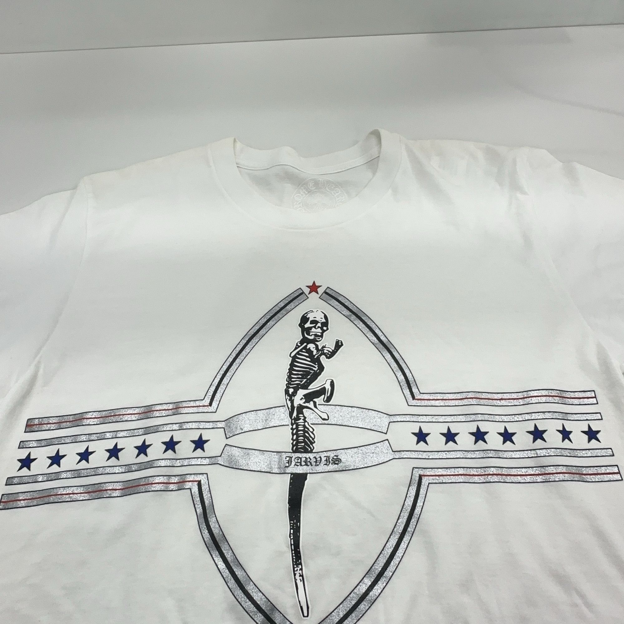 Chrome Hearts Chrome Hearts Foti Skeleton Graphic T-Shirt Size M Size US M / EU 48-50 / 2 - 7 Thumbnail