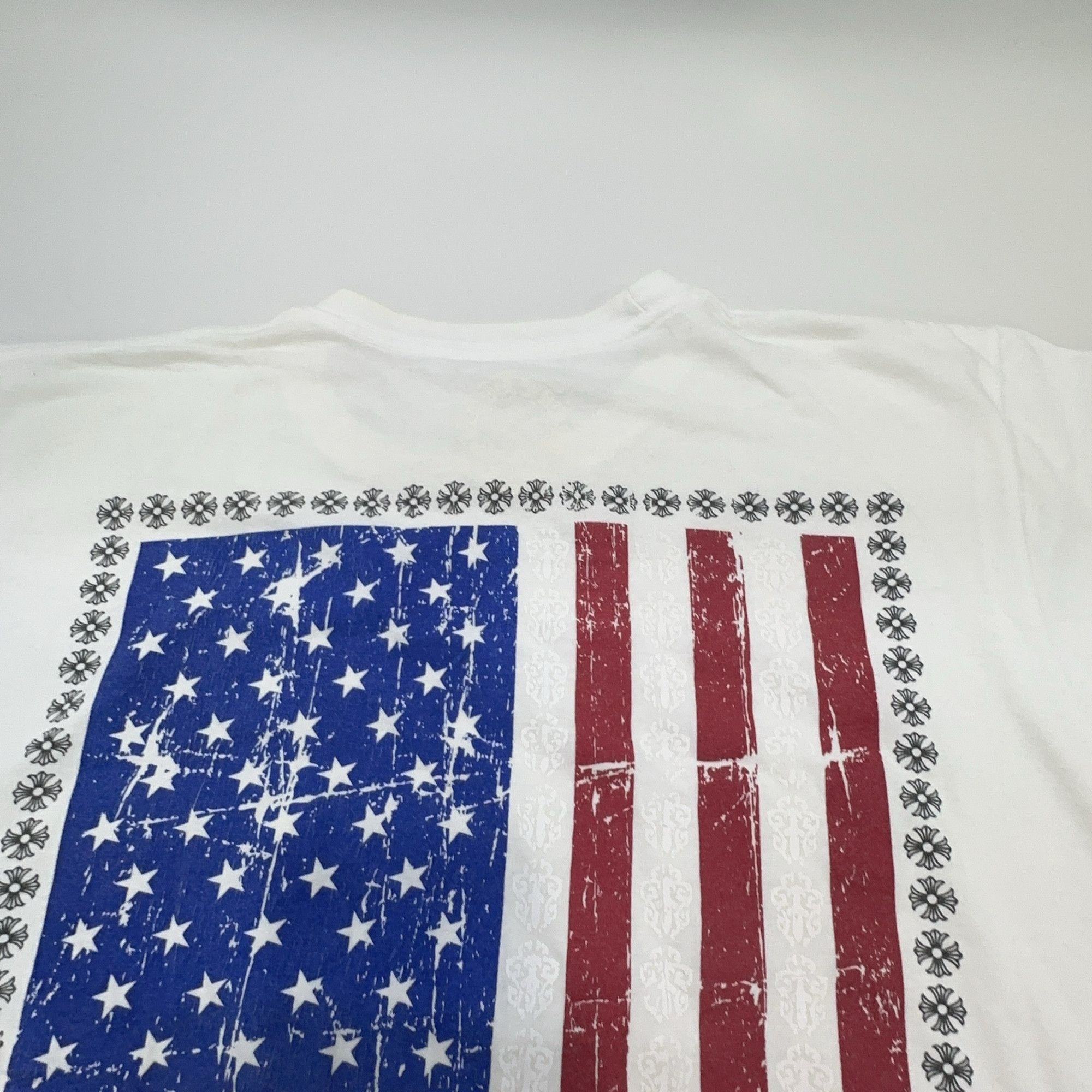 Chrome Hearts Chrome Hearts US Flag Pocket T-Shirt Size M Size US M / EU 48-50 / 2 - 9 Thumbnail