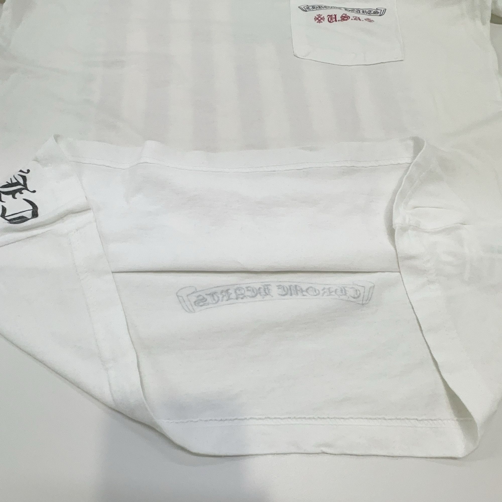 Chrome Hearts Chrome Hearts US Flag Pocket T-Shirt Size M Size US M / EU 48-50 / 2 - 8 Thumbnail
