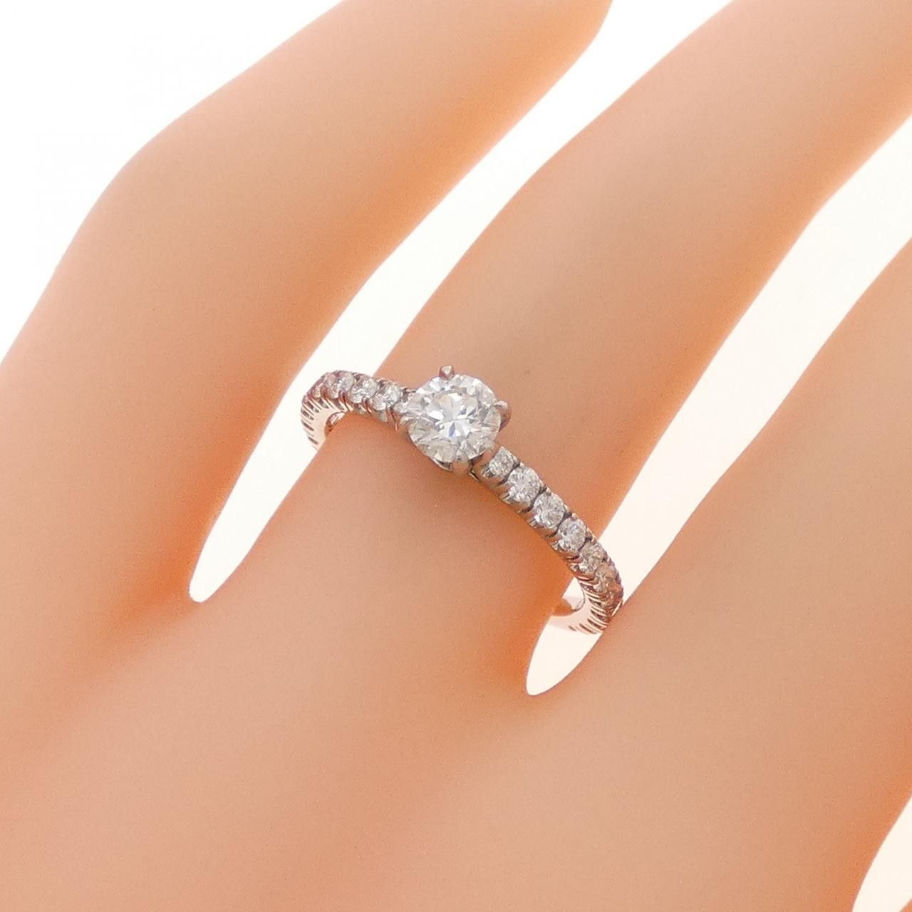 Cartier Cartier Cartier 1895 Solitaire Platinum Diamond Ring Size 49 Precious Metal Ring N4761400 DUTY FREE for USA Size ONE SIZE - 5 Thumbnail