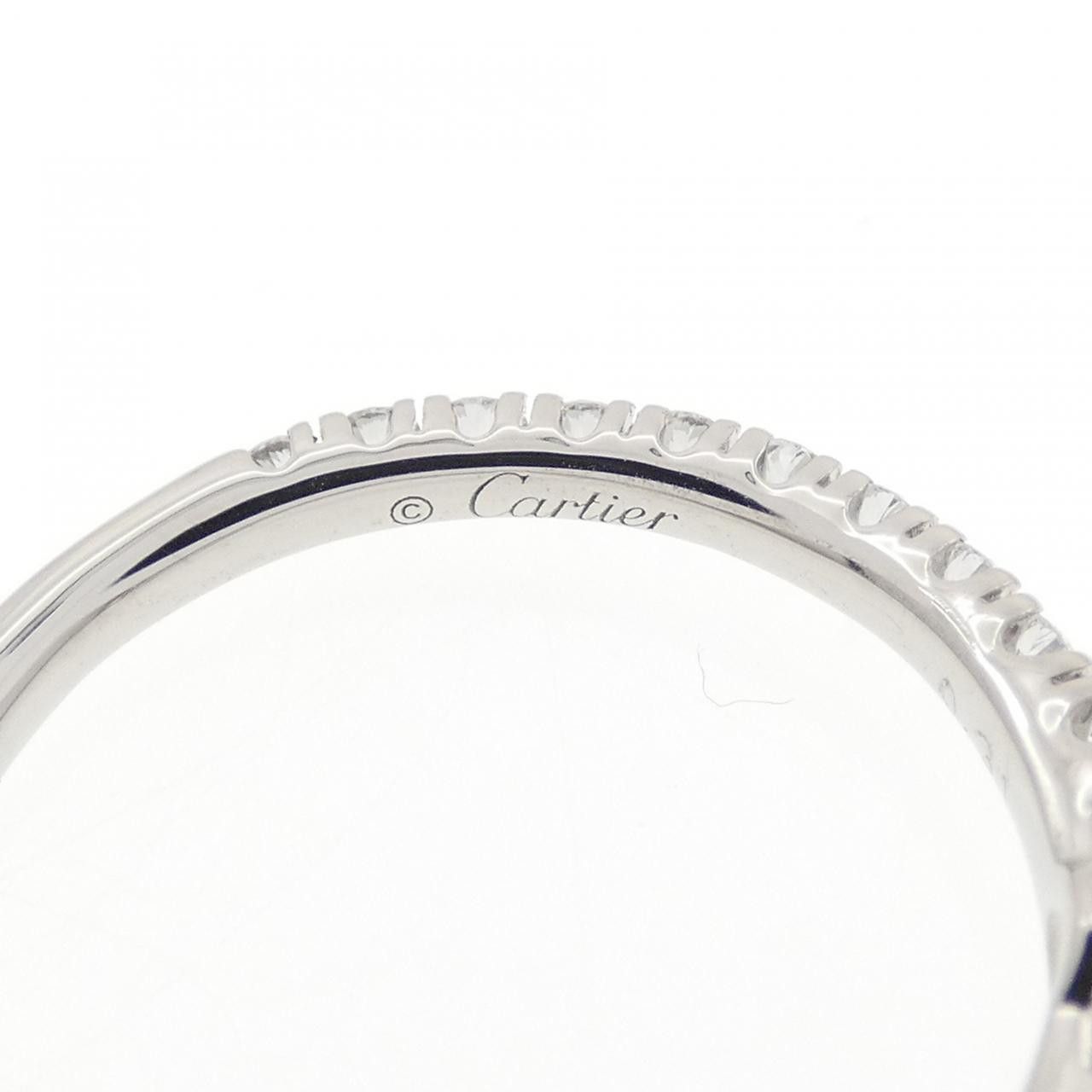 Cartier Cartier Cartier 1895 Solitaire Platinum Diamond Ring Size 49 Precious Metal Ring N4761400 DUTY FREE for USA Size ONE SIZE - 4 Thumbnail