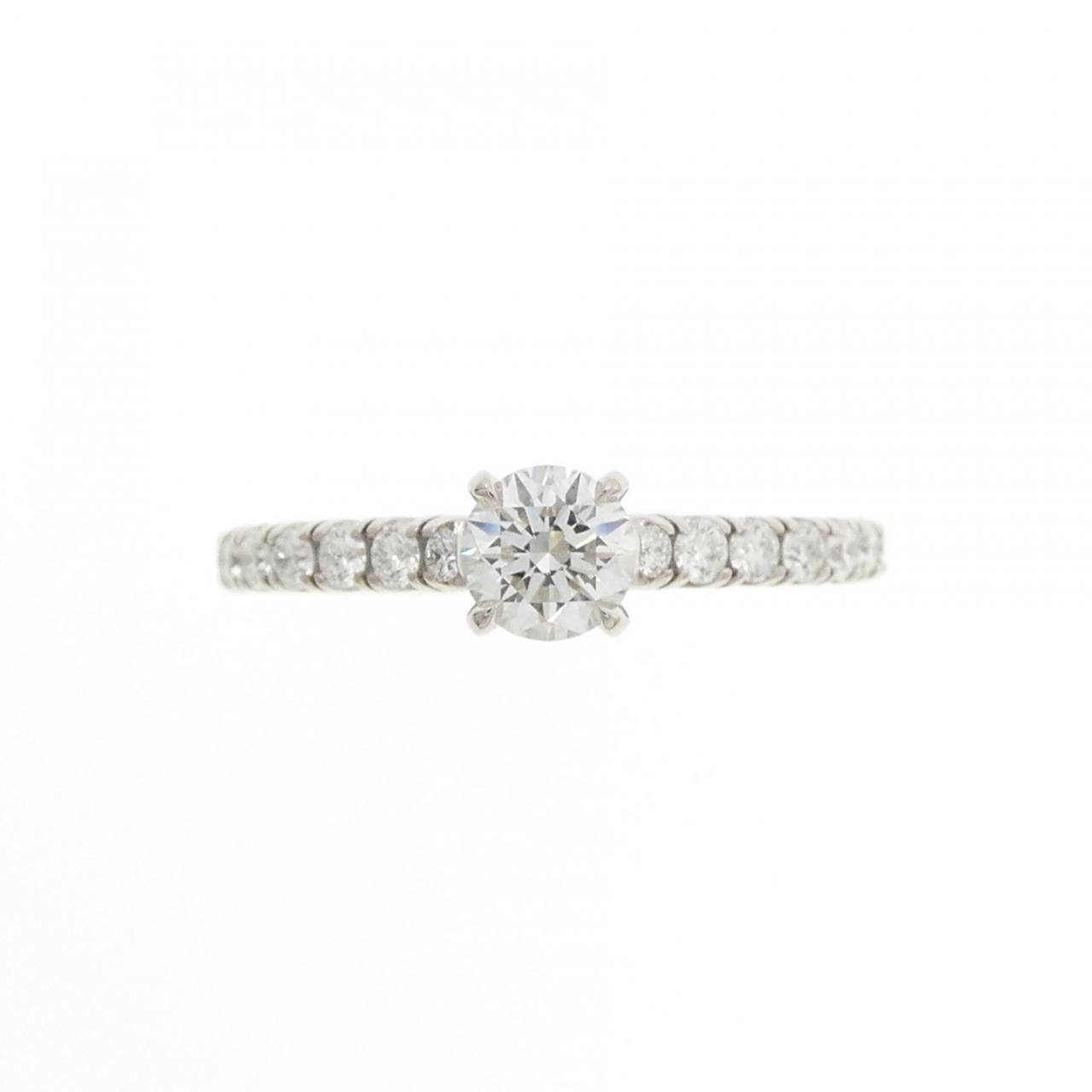 Cartier Cartier Cartier 1895 Solitaire Platinum Diamond Ring Size 49 Precious Metal Ring N4761400 DUTY FREE for USA Size ONE SIZE - 2 Thumbnail