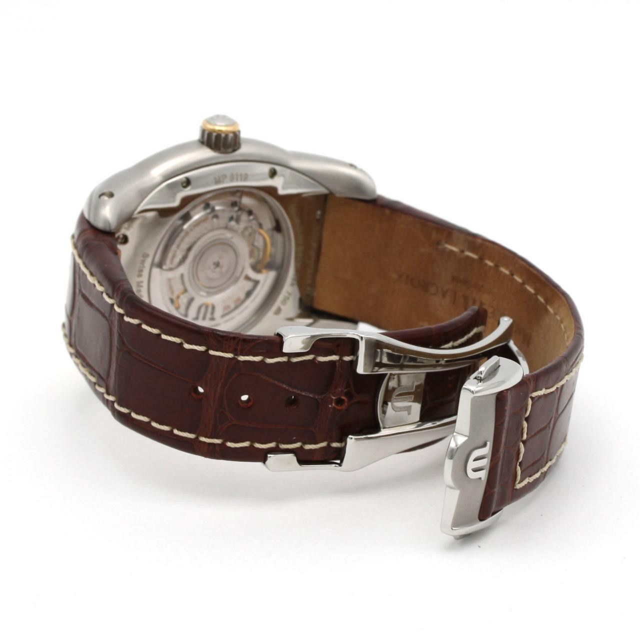 Maurice Lacroix MAURICE LACROIX Maurice Lacroix Masterpiece Jour Retrograde Stainless Steel Yellow Gold Automatic Metal Automatic MP6119 DUTY FREE for USA Size ONE SIZE - 6 Thumbnail