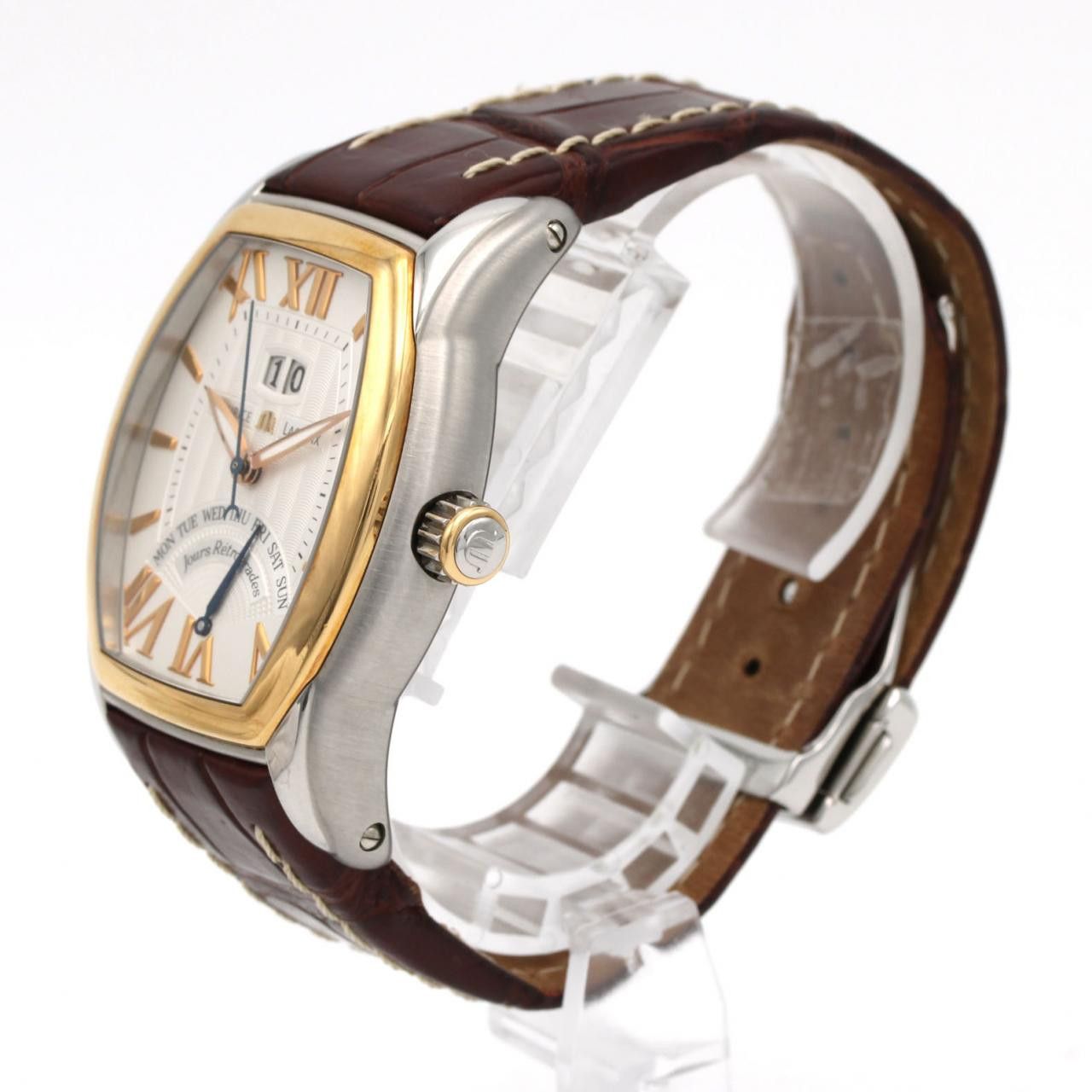 Maurice Lacroix MAURICE LACROIX Maurice Lacroix Masterpiece Jour Retrograde Stainless Steel Yellow Gold Automatic Metal Automatic MP6119 DUTY FREE for USA Size ONE SIZE - 2 Thumbnail