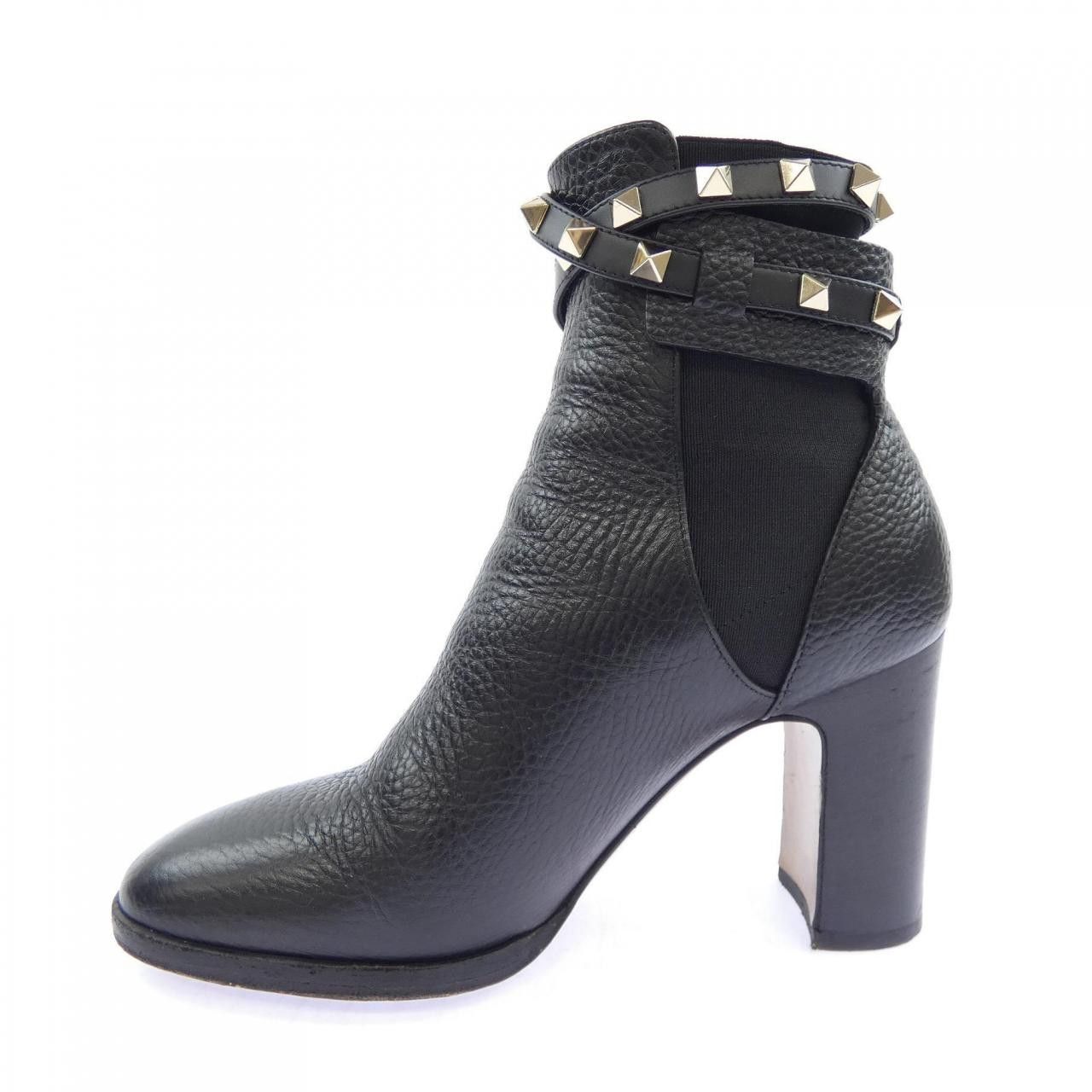 Valentino Valentino Valentino Garavani Leather Boots Leather Shoes DUTY FREE for USA Size ONE SIZE - 2 Thumbnail