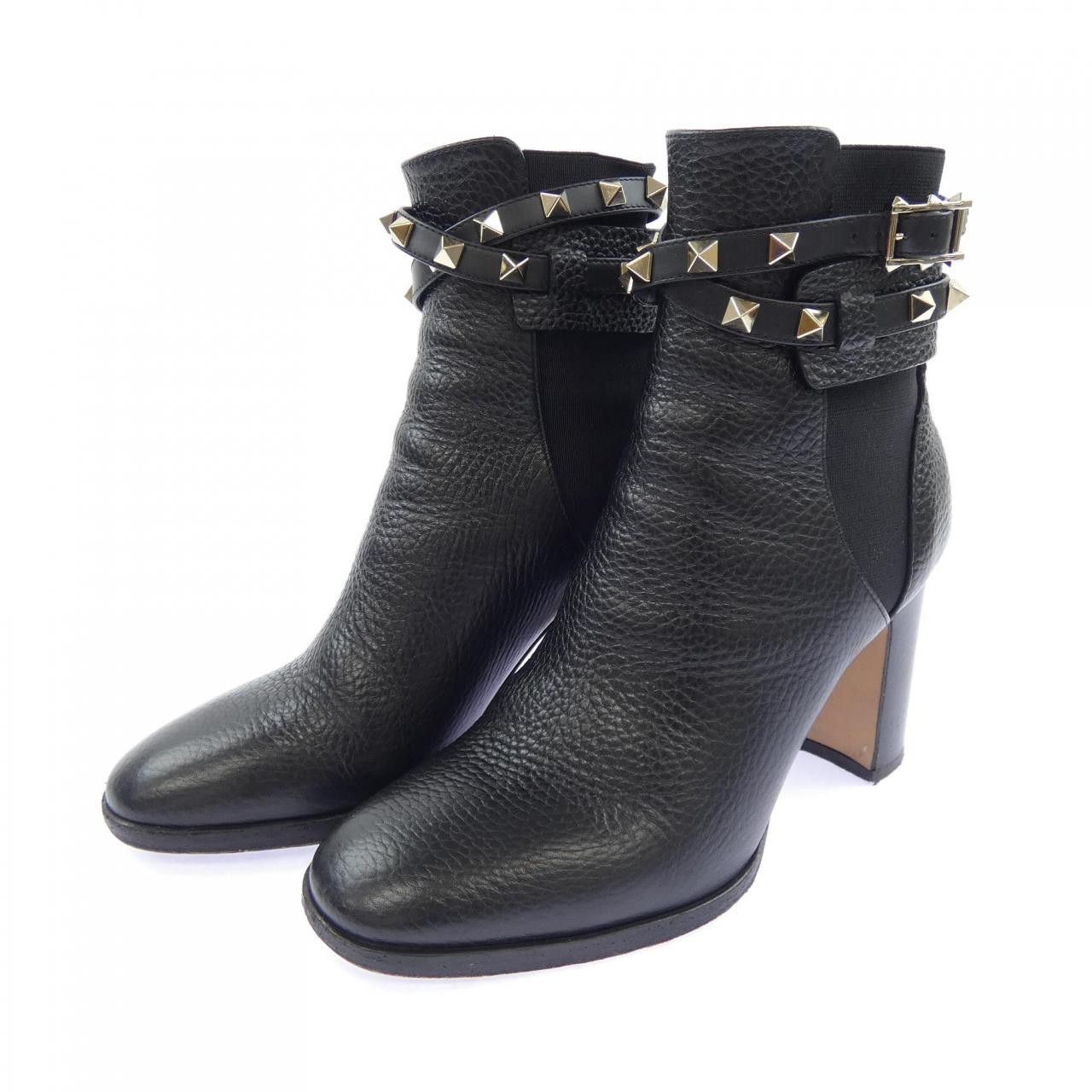 Valentino Valentino Valentino Garavani Leather Boots Leather Shoes DUTY FREE for USA Size ONE SIZE - 3 Thumbnail