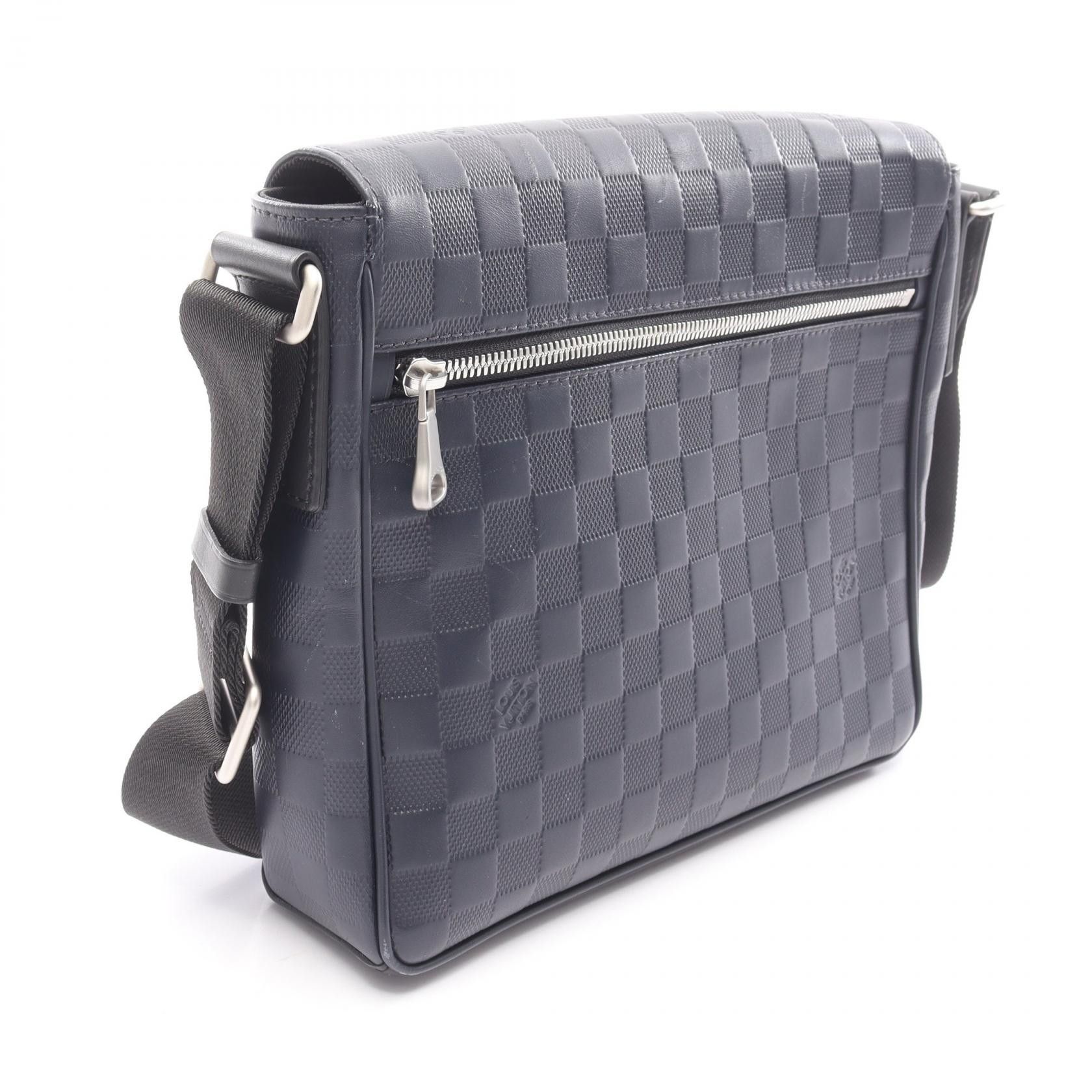 Louis Vuitton Louis Vuitton Louis Vuitton District PM Damier Infini Leather Shoulder Bag Leather Shoulder Bag N41285 DUTY FREE for USA Size ONE SIZE - 2 Thumbnail