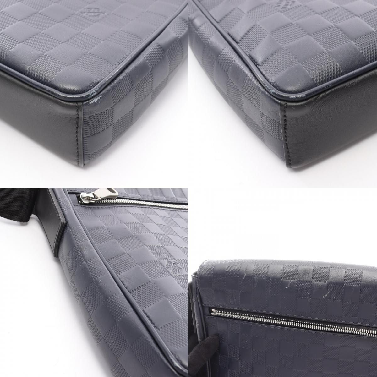 Louis Vuitton Louis Vuitton Louis Vuitton District PM Damier Infini Leather Shoulder Bag Leather Shoulder Bag N41285 DUTY FREE for USA Size ONE SIZE - 9 Thumbnail