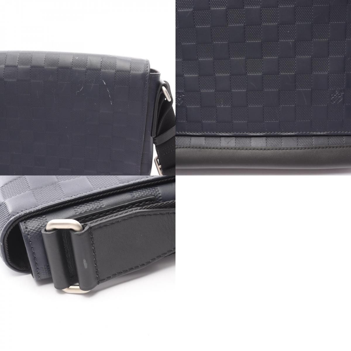 Louis Vuitton Louis Vuitton Louis Vuitton District PM Damier Infini Leather Shoulder Bag Leather Shoulder Bag N41285 DUTY FREE for USA Size ONE SIZE - 10 Thumbnail