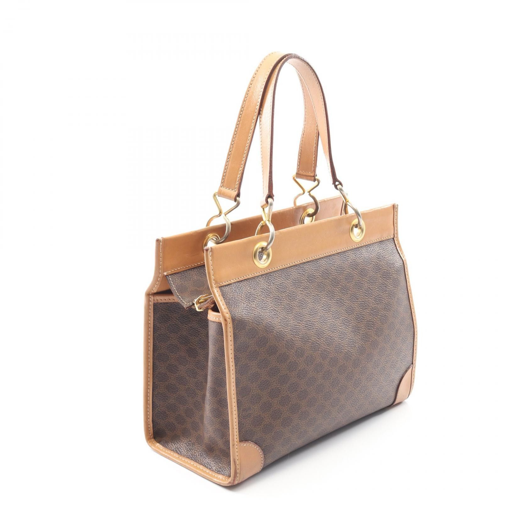 Celine Celine CELINE Macadam Coated Canvas Handbag Plastic / Synthetic Handbag DUTY FREE for USA Size ONE SIZE - 2 Thumbnail