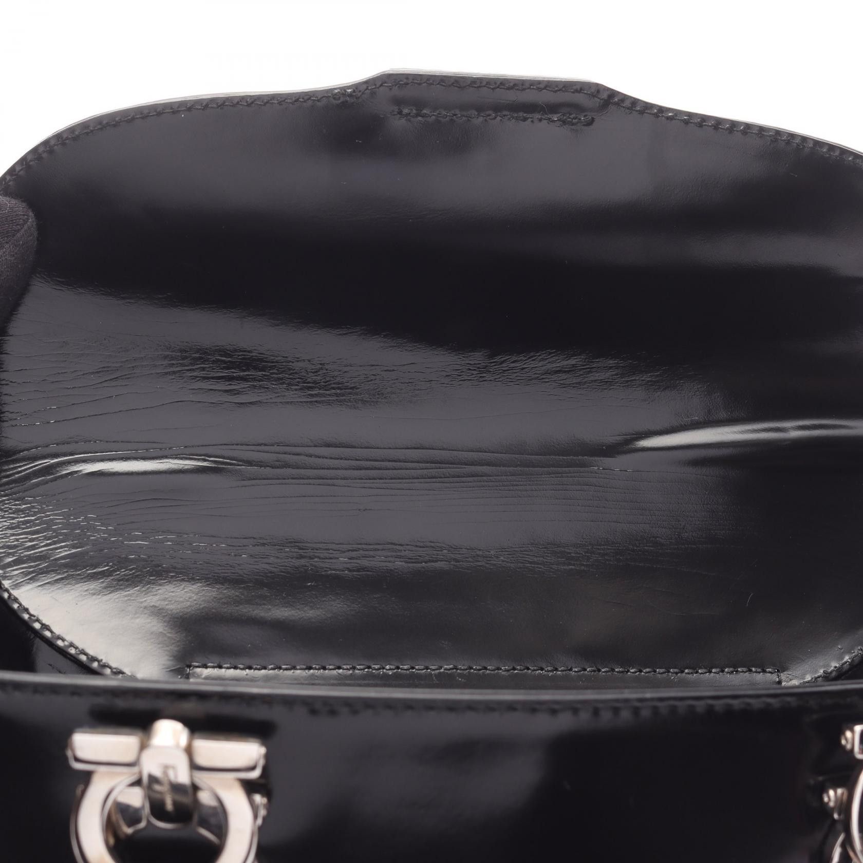Salvatore Ferragamo Salvatore Ferragamo Salvatore Ferragamo Gancini Leather Handbag Leather Handbag DUTY FREE for USA Size ONE SIZE - 7 Thumbnail