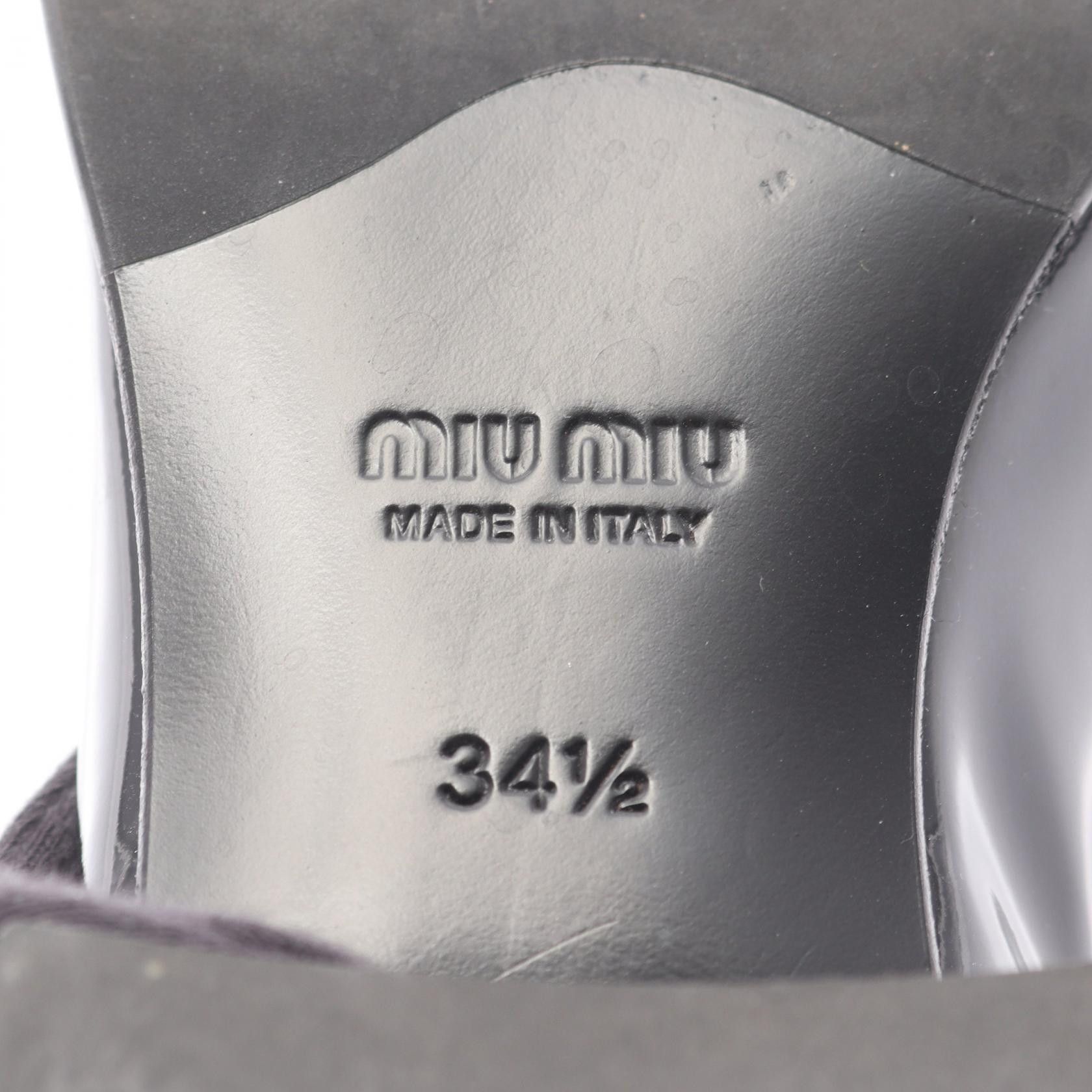 Miu Miu Miu Miu Miu Miu Leather Loafers Leather Shoes DUTY FREE for USA Size ONE SIZE - 6 Thumbnail