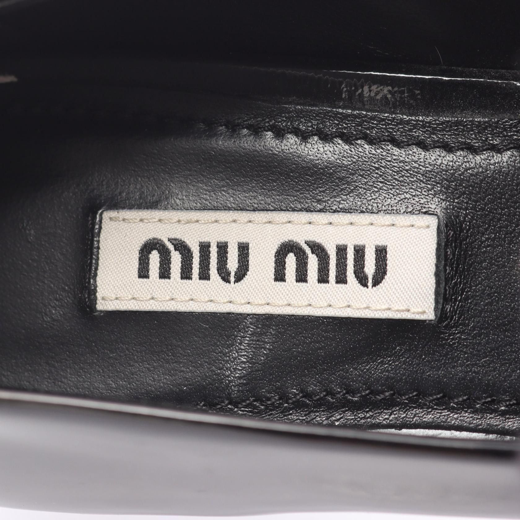 Miu Miu Miu Miu Miu Miu Leather Loafers Leather Shoes DUTY FREE for USA Size ONE SIZE - 5 Thumbnail