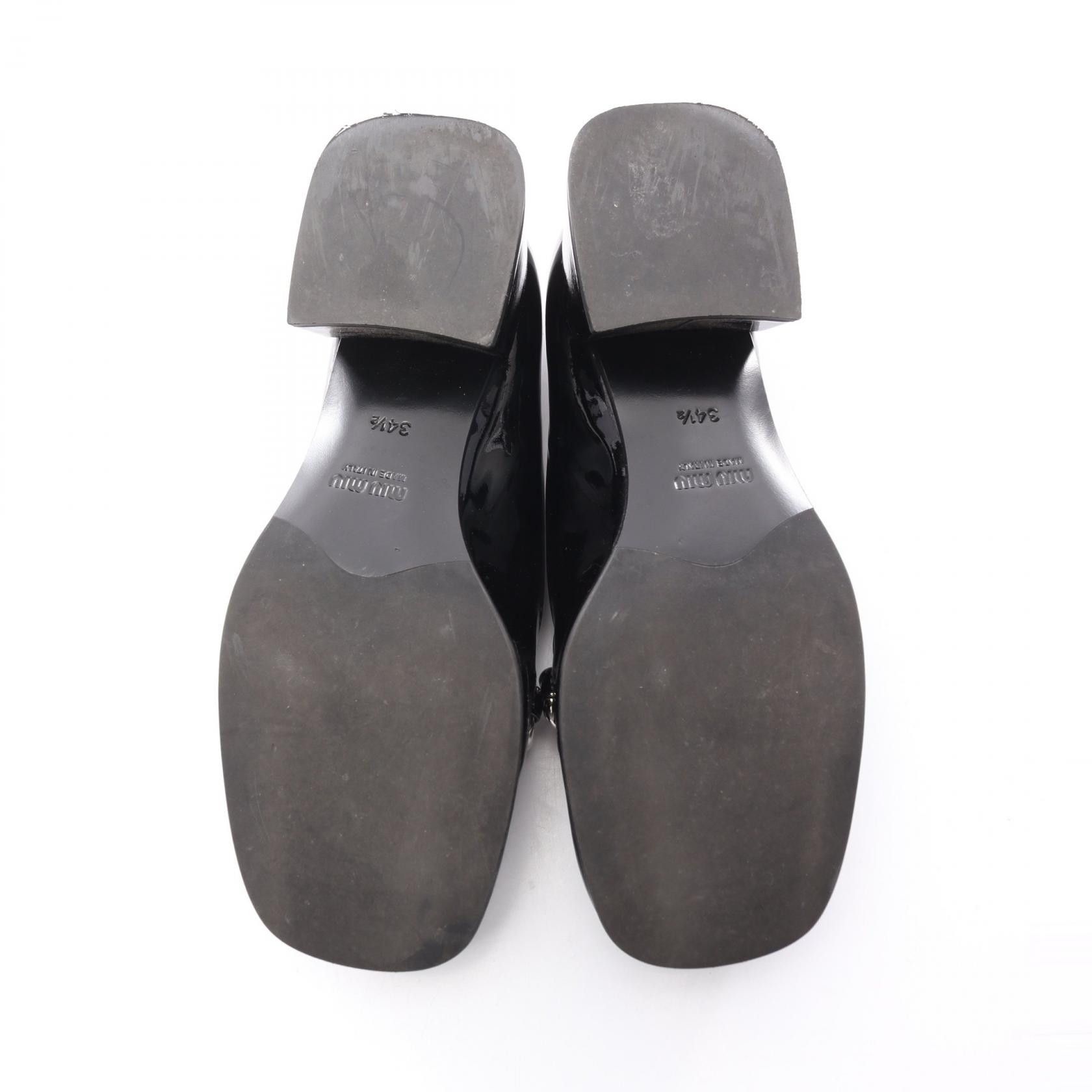 Miu Miu Miu Miu Miu Miu Leather Loafers Leather Shoes DUTY FREE for USA Size ONE SIZE - 4 Thumbnail