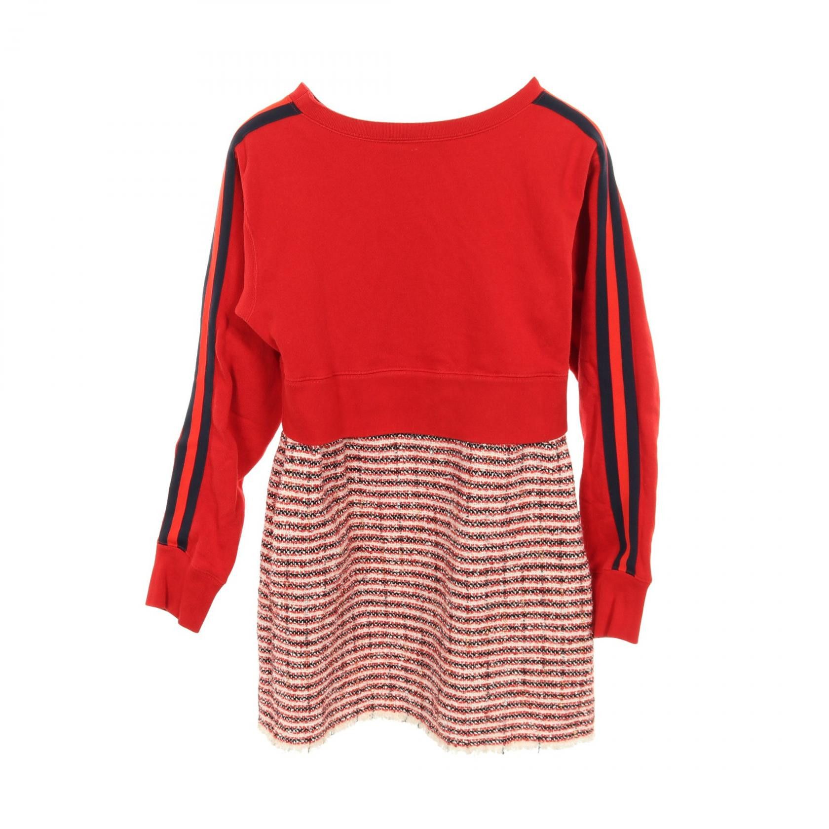 Gucci Gucci Gucci French Terry Tweed Dress Textile Dresses DUTY FREE for USA Size ONE SIZE - 2 Thumbnail