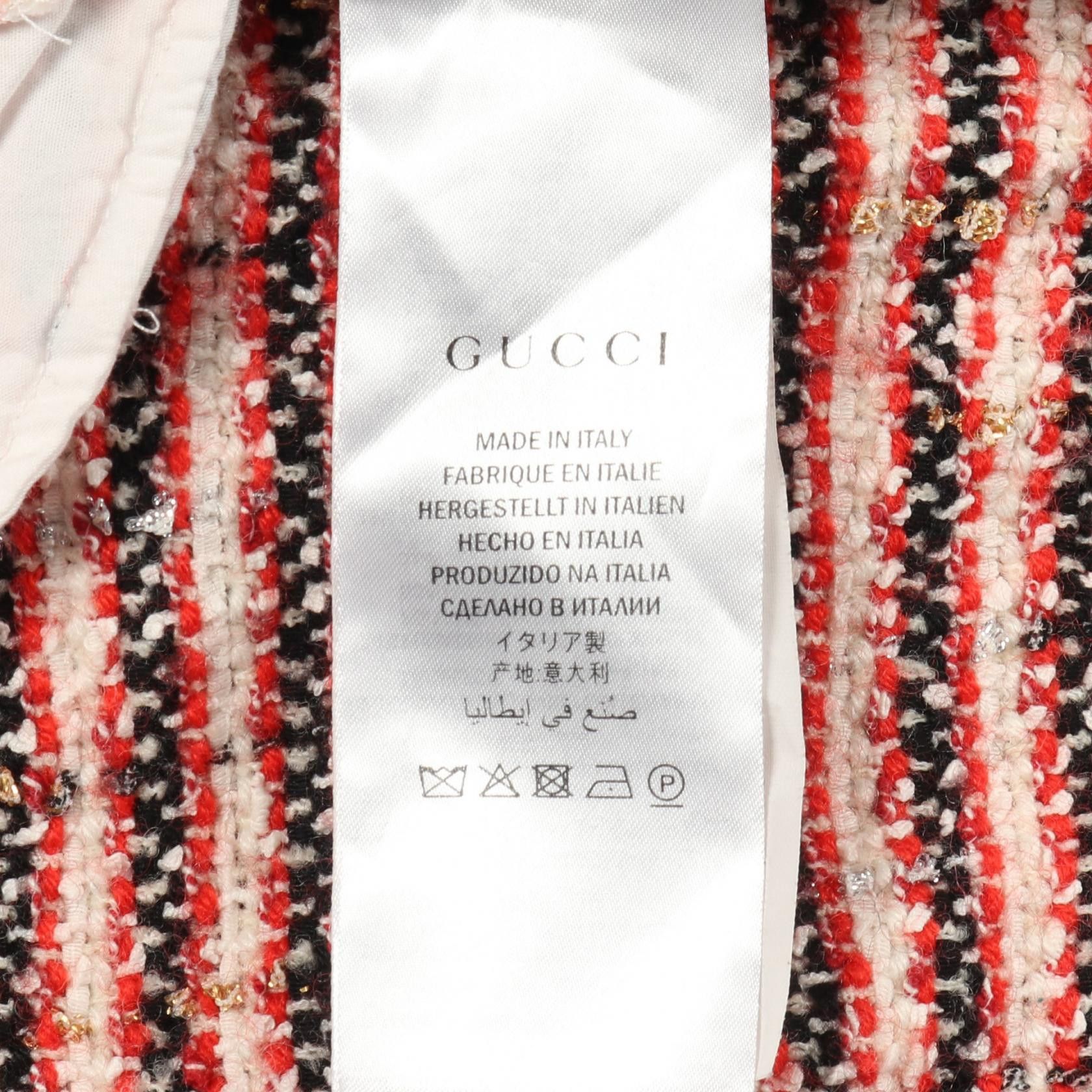 Gucci Gucci Gucci French Terry Tweed Dress Textile Dresses DUTY FREE for USA Size ONE SIZE - 5 Thumbnail