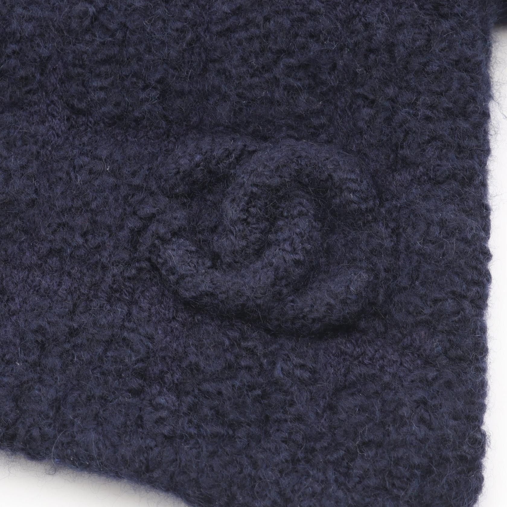 Chanel Chanel Chanel Silk Cashmere Scarf Textile Scarf DUTY FREE for USA Size ONE SIZE - 2 Thumbnail