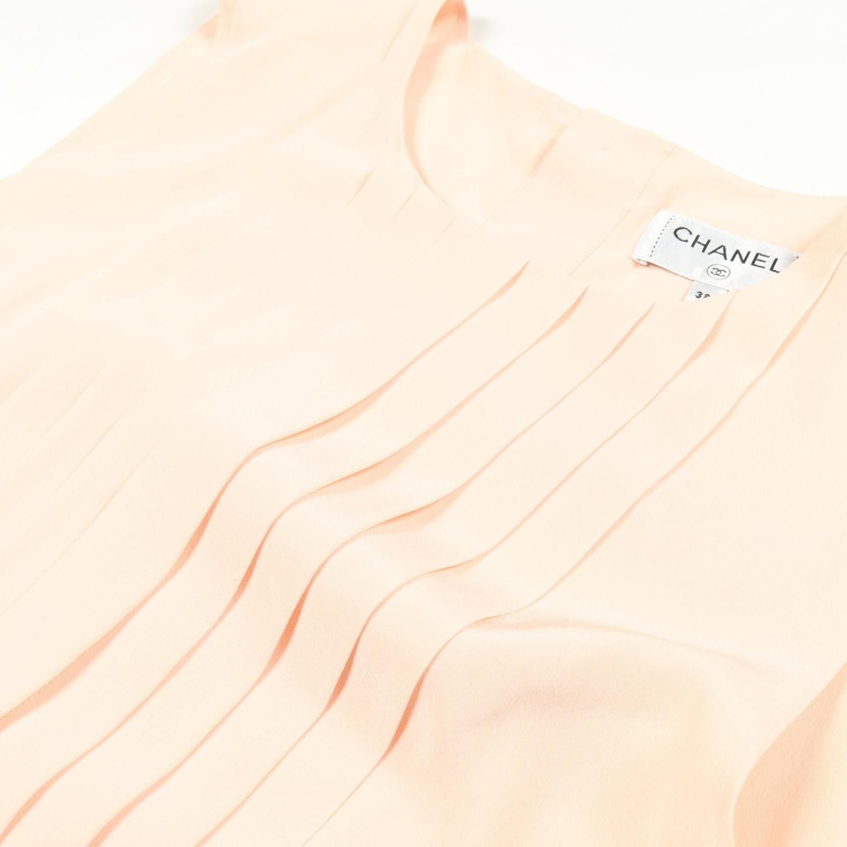 Chanel Chanel Chanel Silk Blouse Textile Tops DUTY FREE for USA Size ONE SIZE - 7 Thumbnail