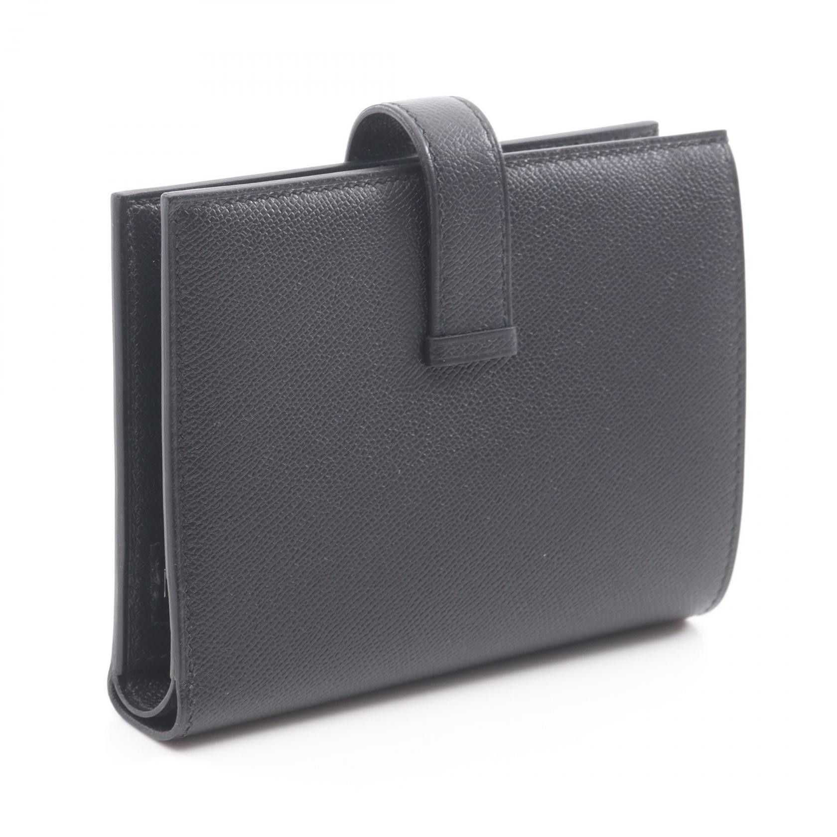 Hermes Hermes Hermes Bearn Compact Calfskin Wallet Leather Short Wallet K DUTY FREE for USA Size ONE SIZE - 2 Thumbnail