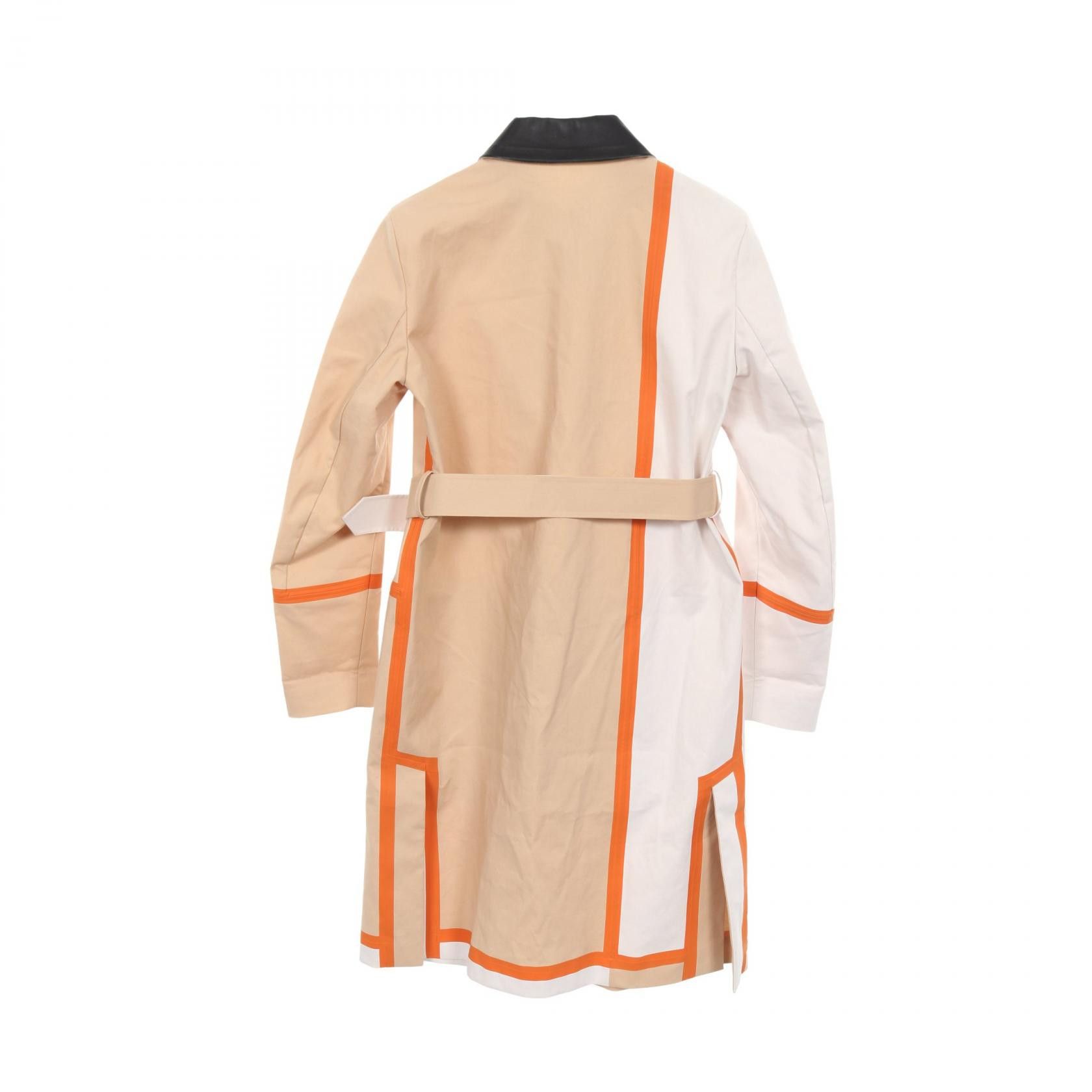 Fendi Fendi Fendi Leather Cotton Coat Leather Outerwear DUTY FREE for USA Size ONE SIZE - 2 Thumbnail