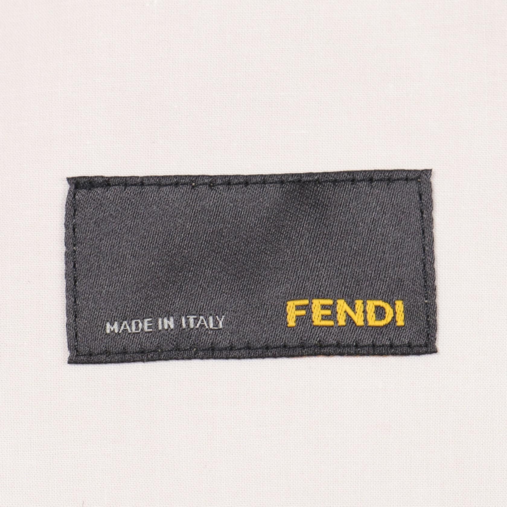 Fendi Fendi Fendi Leather Cotton Coat Leather Outerwear DUTY FREE for USA Size ONE SIZE - 3 Thumbnail