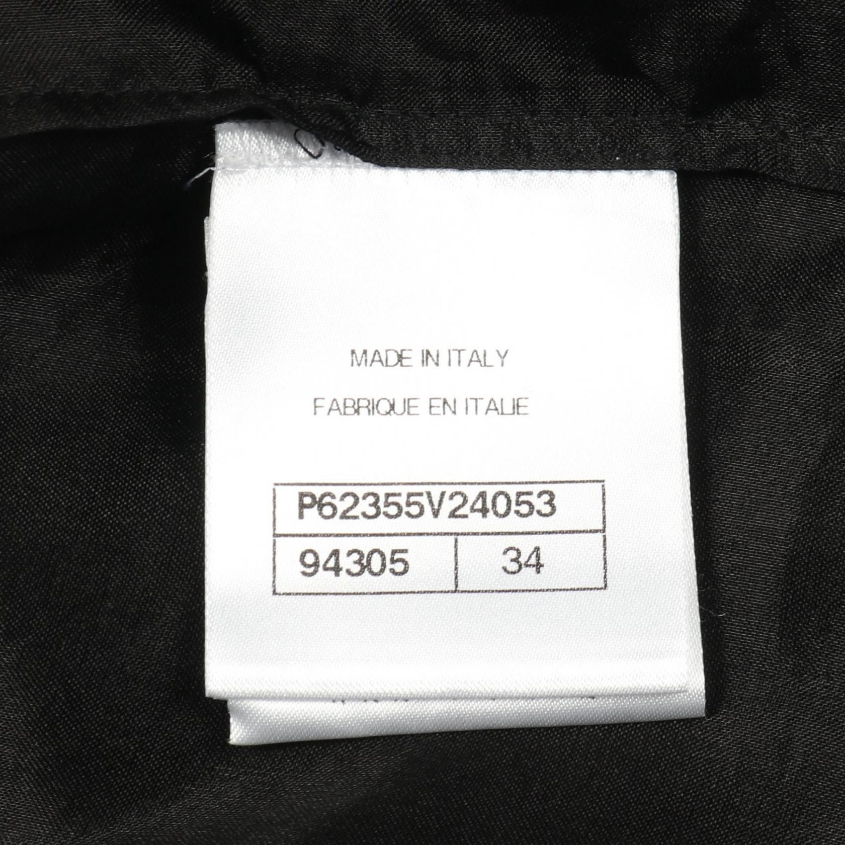 Chanel Chanel Chanel Silk Blouse Textile Tops P62355V24053 DUTY FREE for USA Size ONE SIZE - 5 Thumbnail
